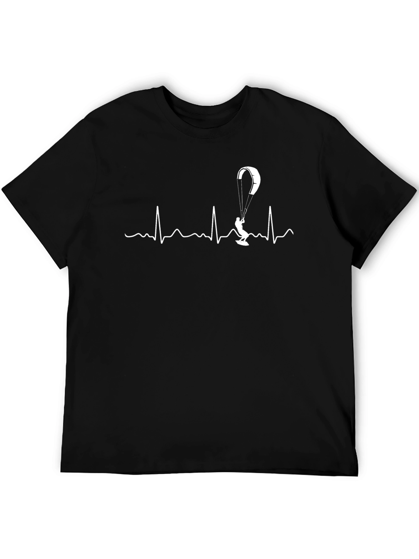 Kitesurfing Heartbeat T-Shirt