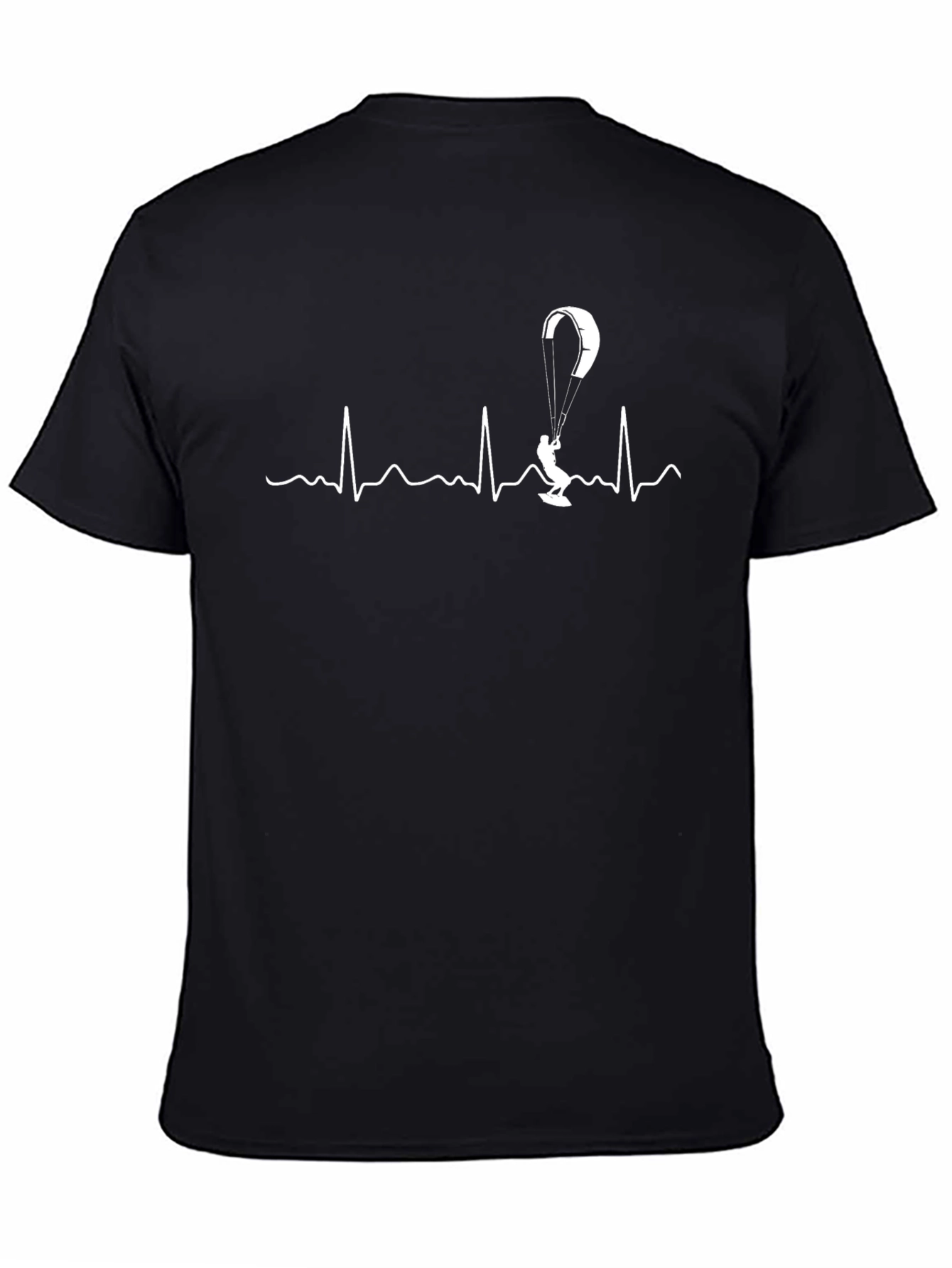 Kitesurfing Heartbeat T-Shirt