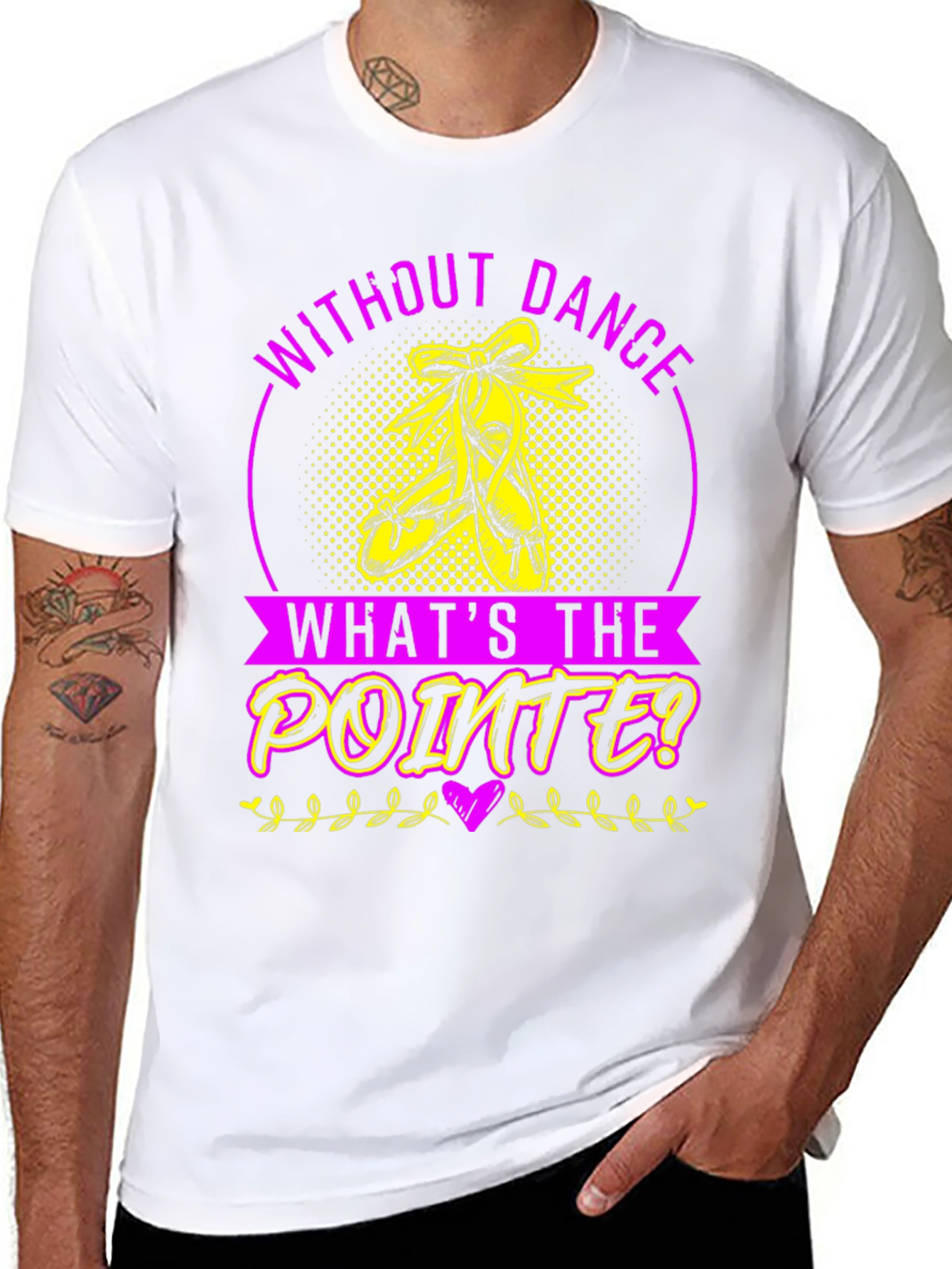 Dance Pointe T-Shirt - Ballet Lover Tee