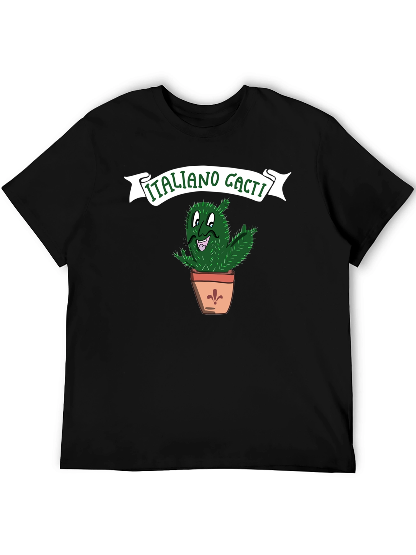 Italiano Cacti Graphic T-Shirt