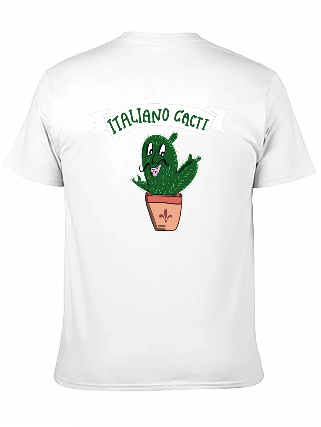 Italiano Cacti Graphic T-Shirt