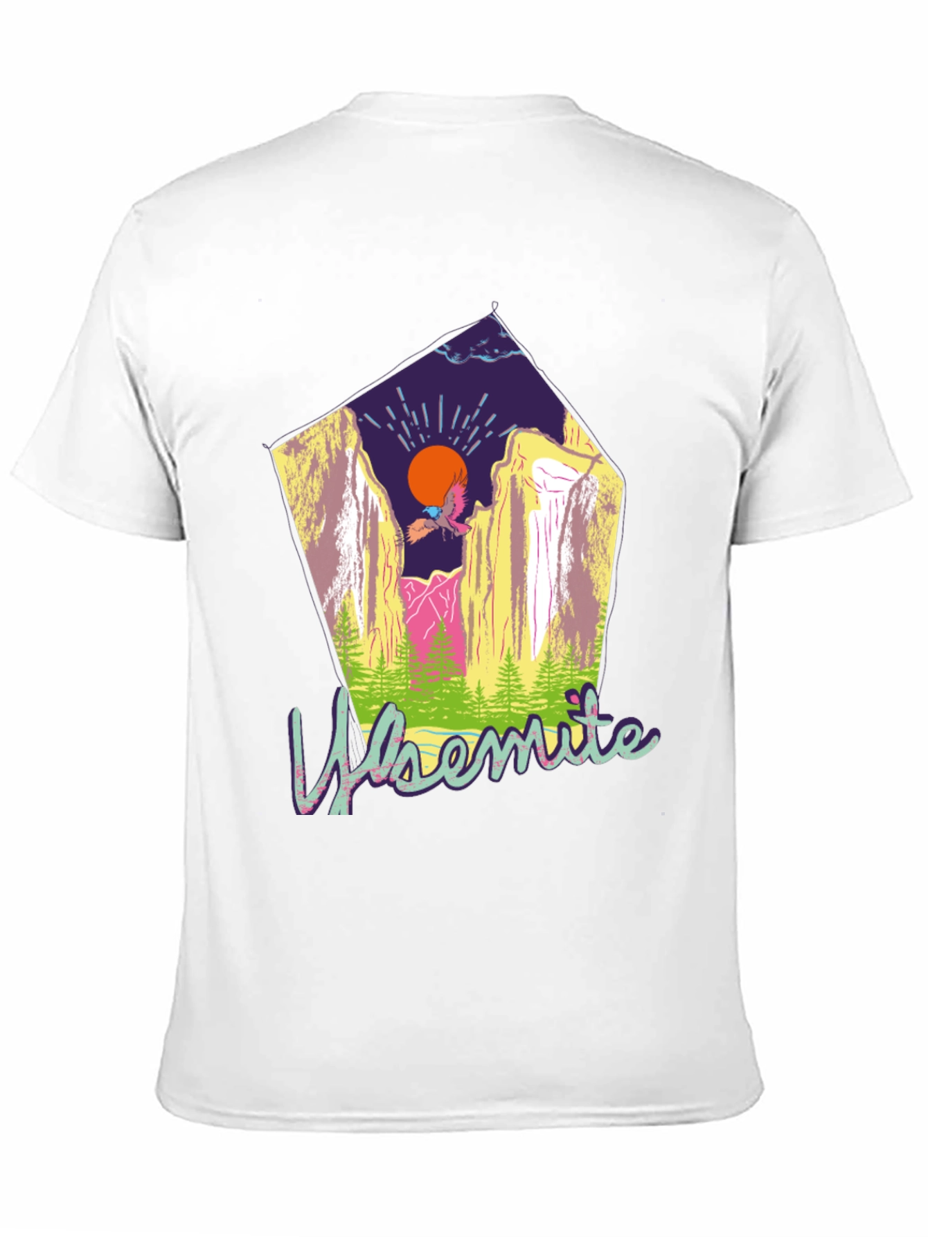 Yosemite Graphic T-Shirt - Black