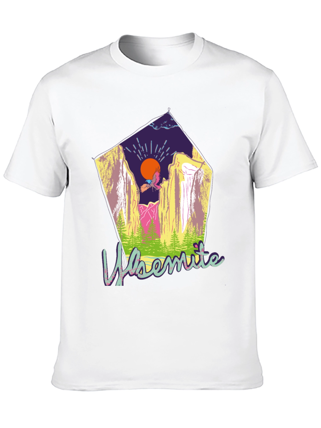 Yosemite Graphic T-Shirt - Black