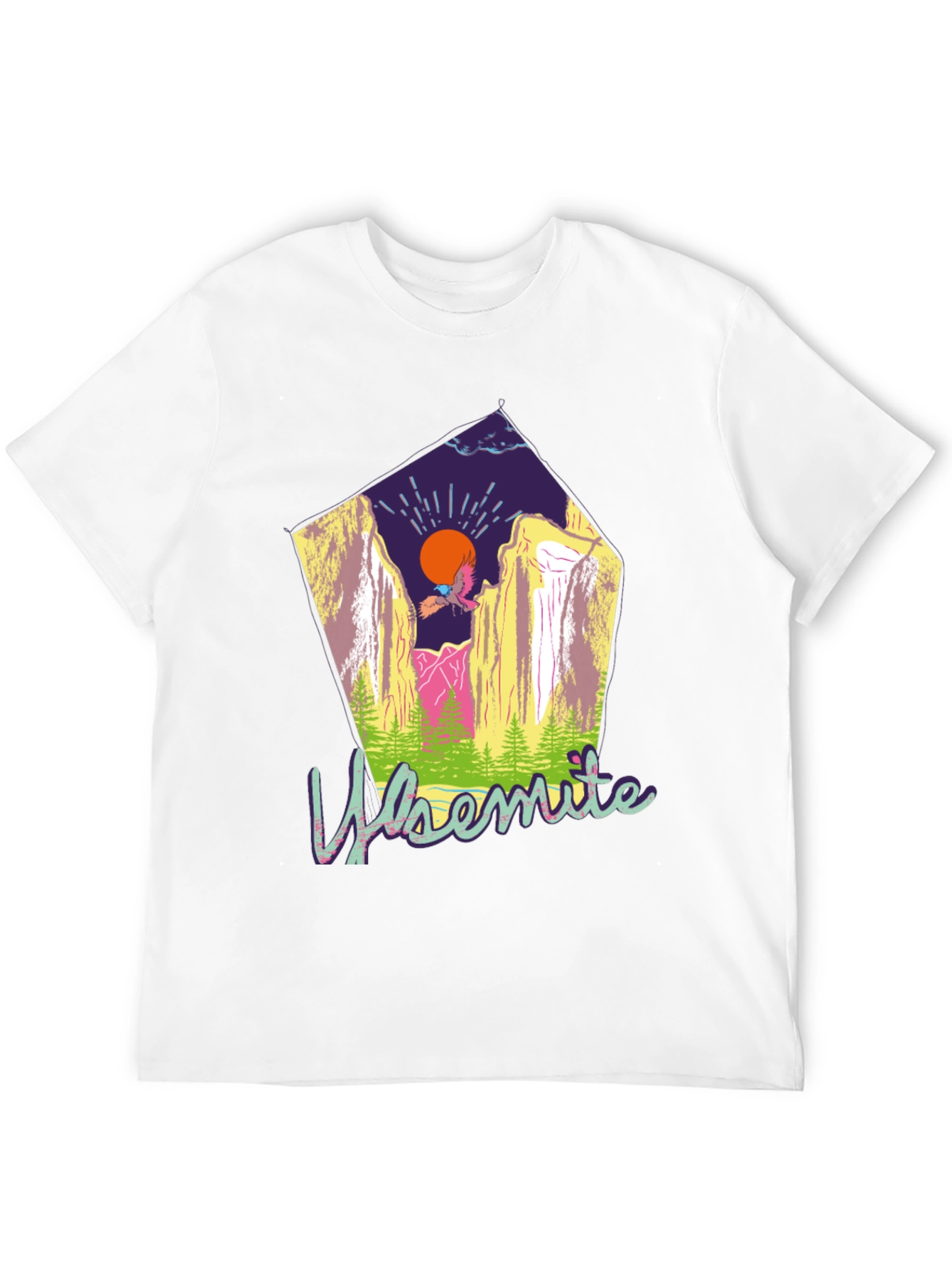 Yosemite Graphic T-Shirt - Black