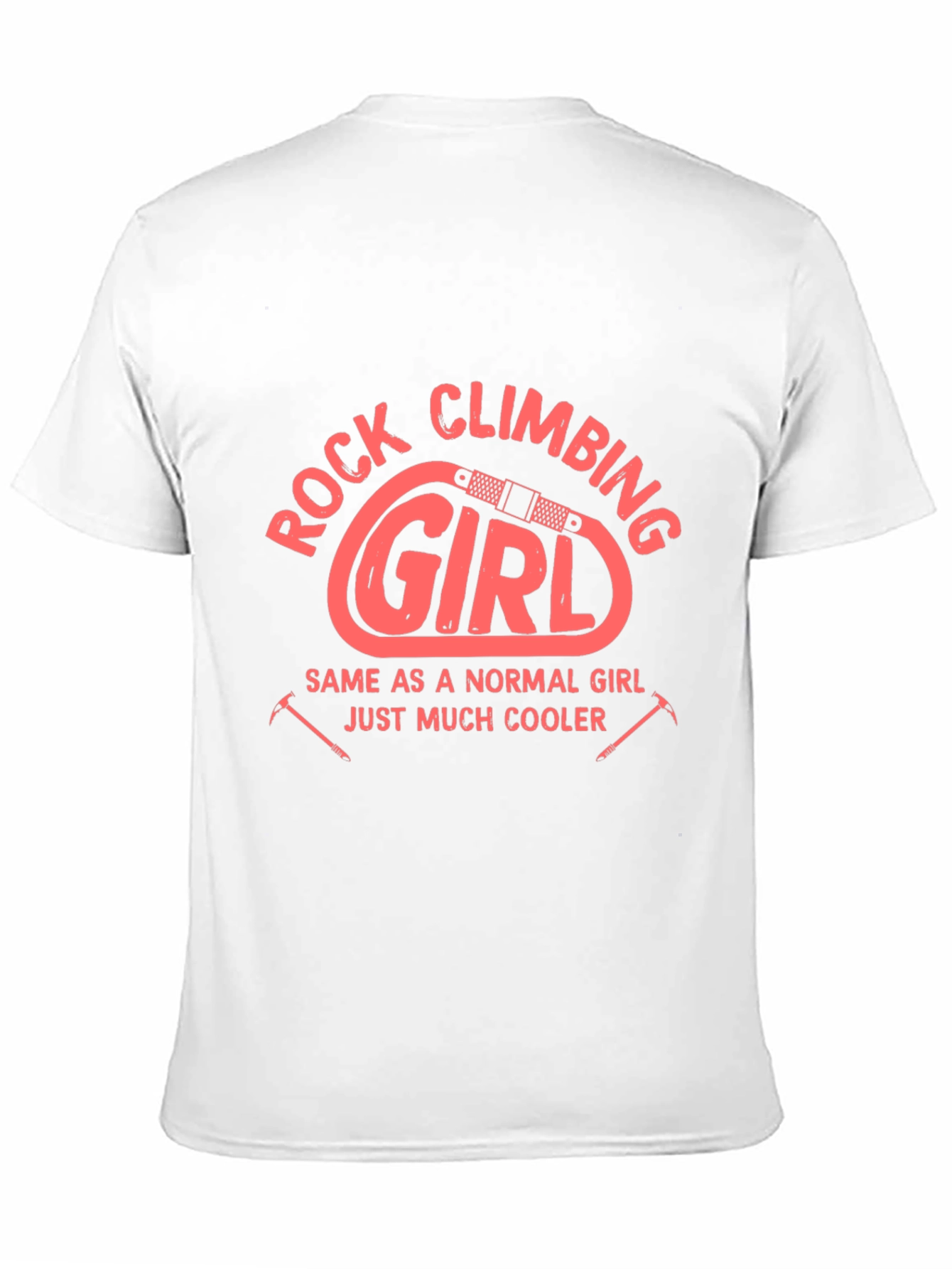 Rock Climbing Girl Graphic T-Shirt