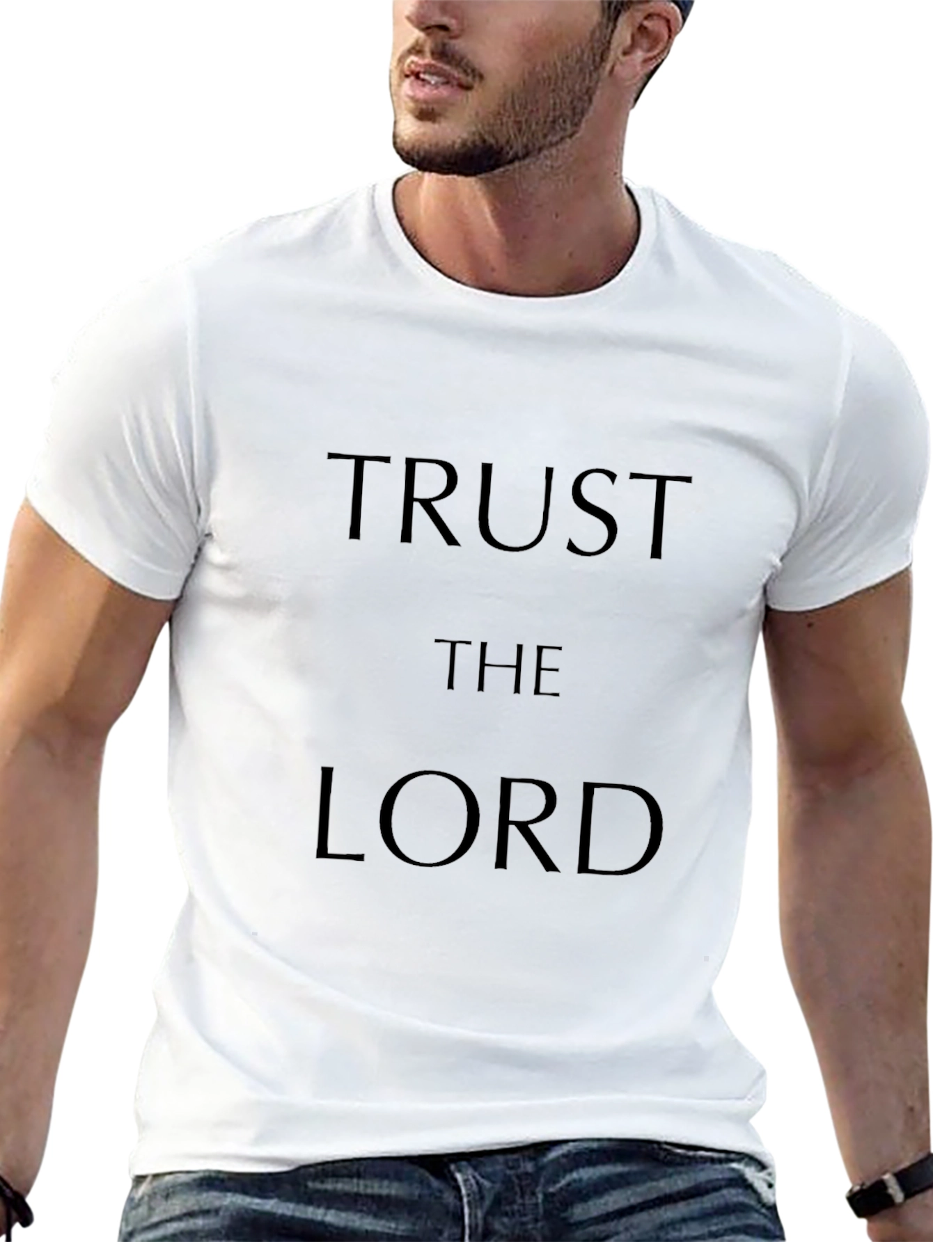 Trust The Lord Black T-Shirt