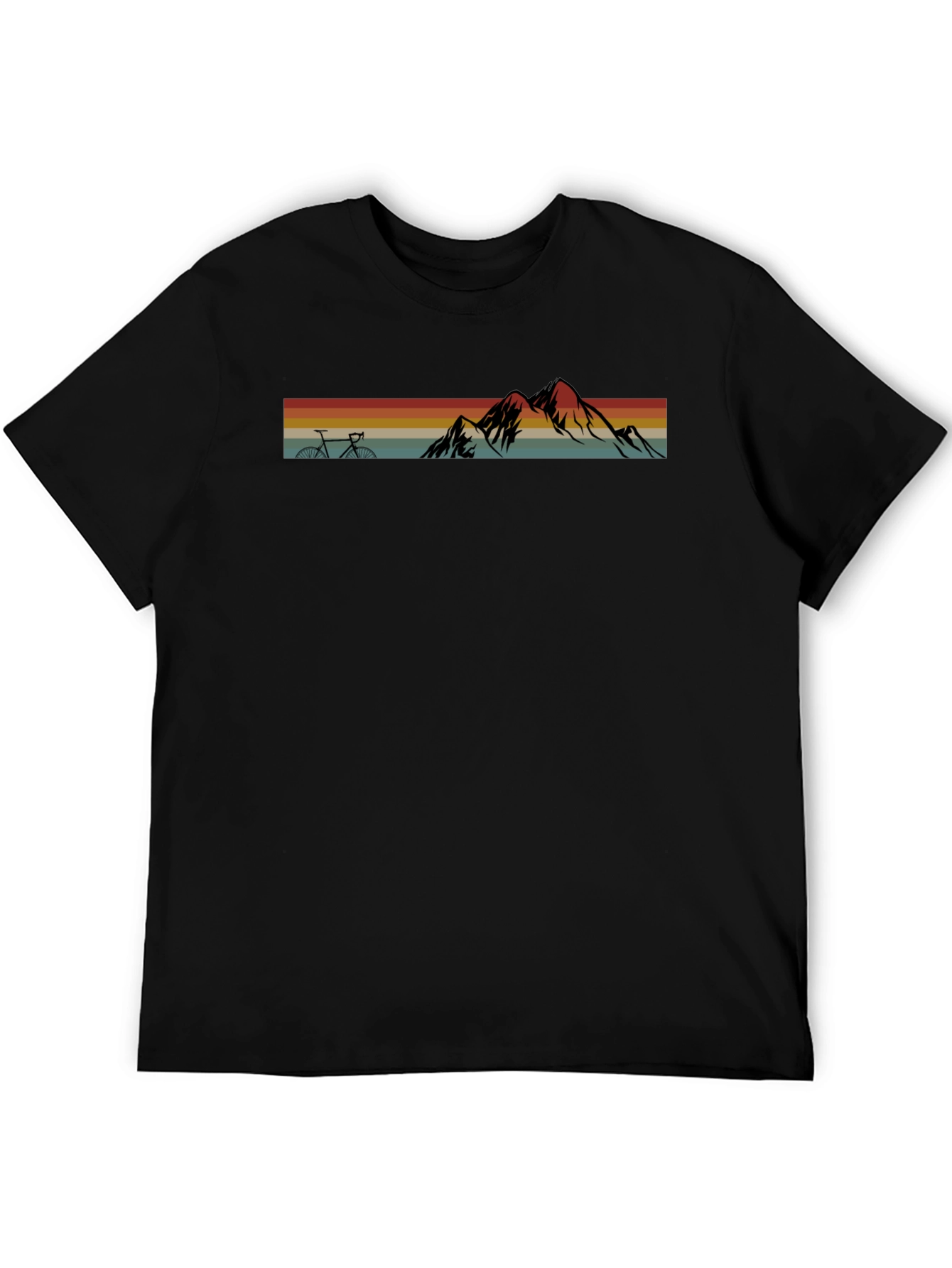 Retro Mountain Bike T-Shirt - Adventure Ready
