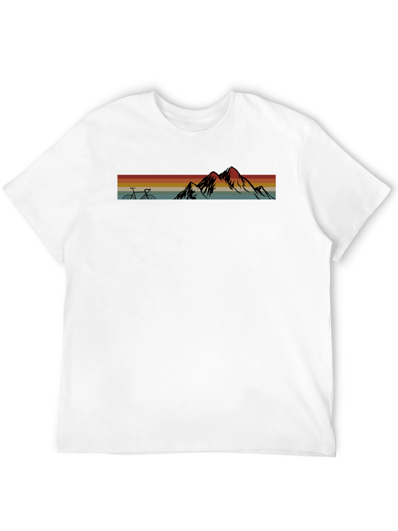 Retro Mountain Bike T-Shirt - Adventure Ready