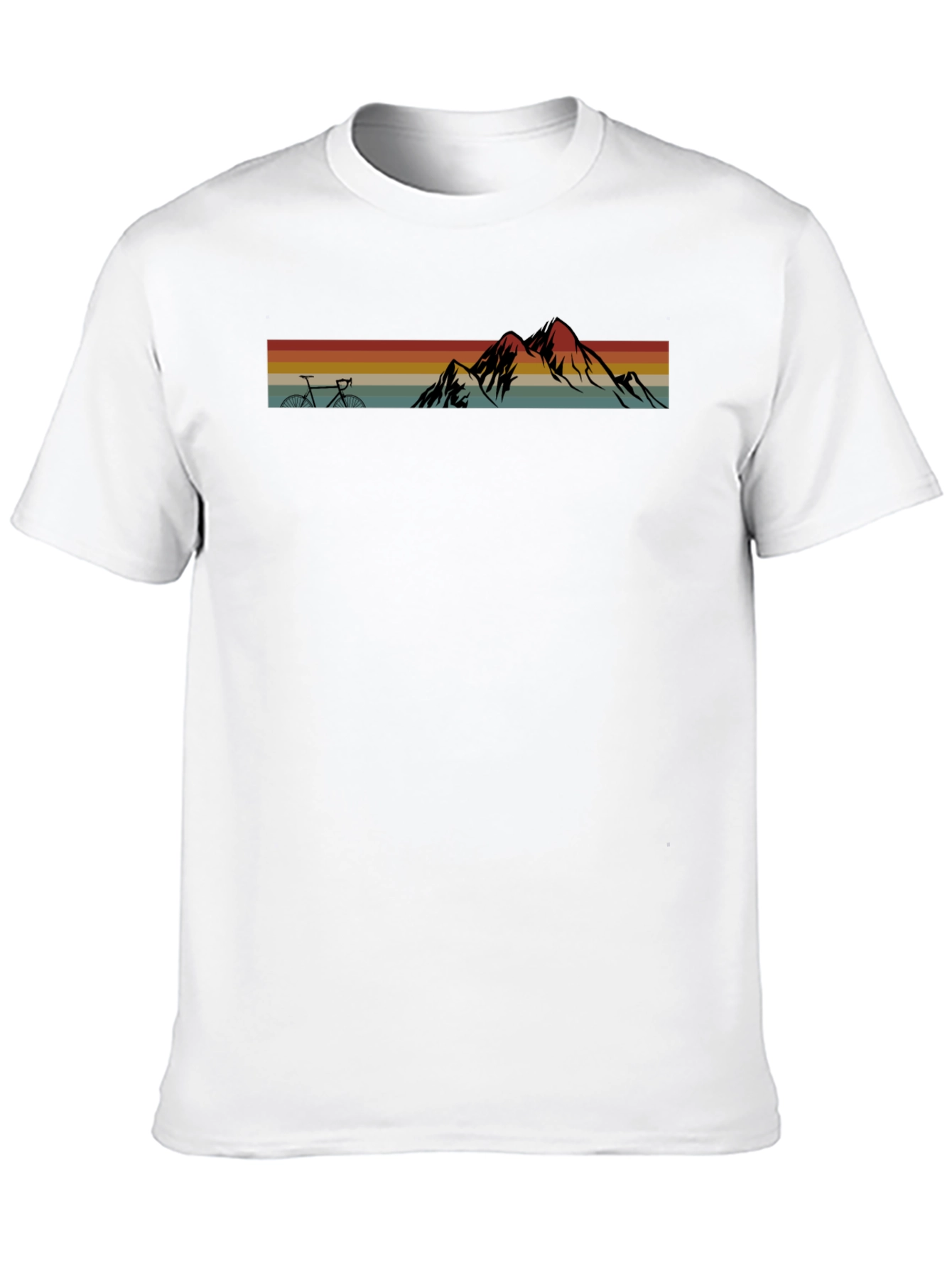 Retro Mountain Bike T-Shirt - Adventure Ready