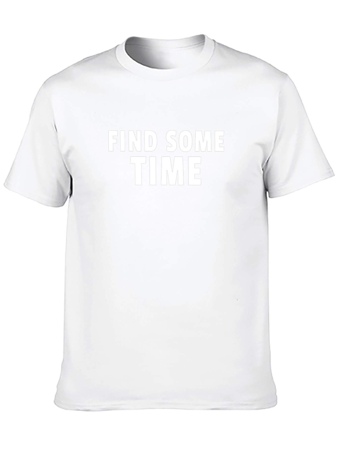 Find Some Time Black T-Shirt - Motivational Tee