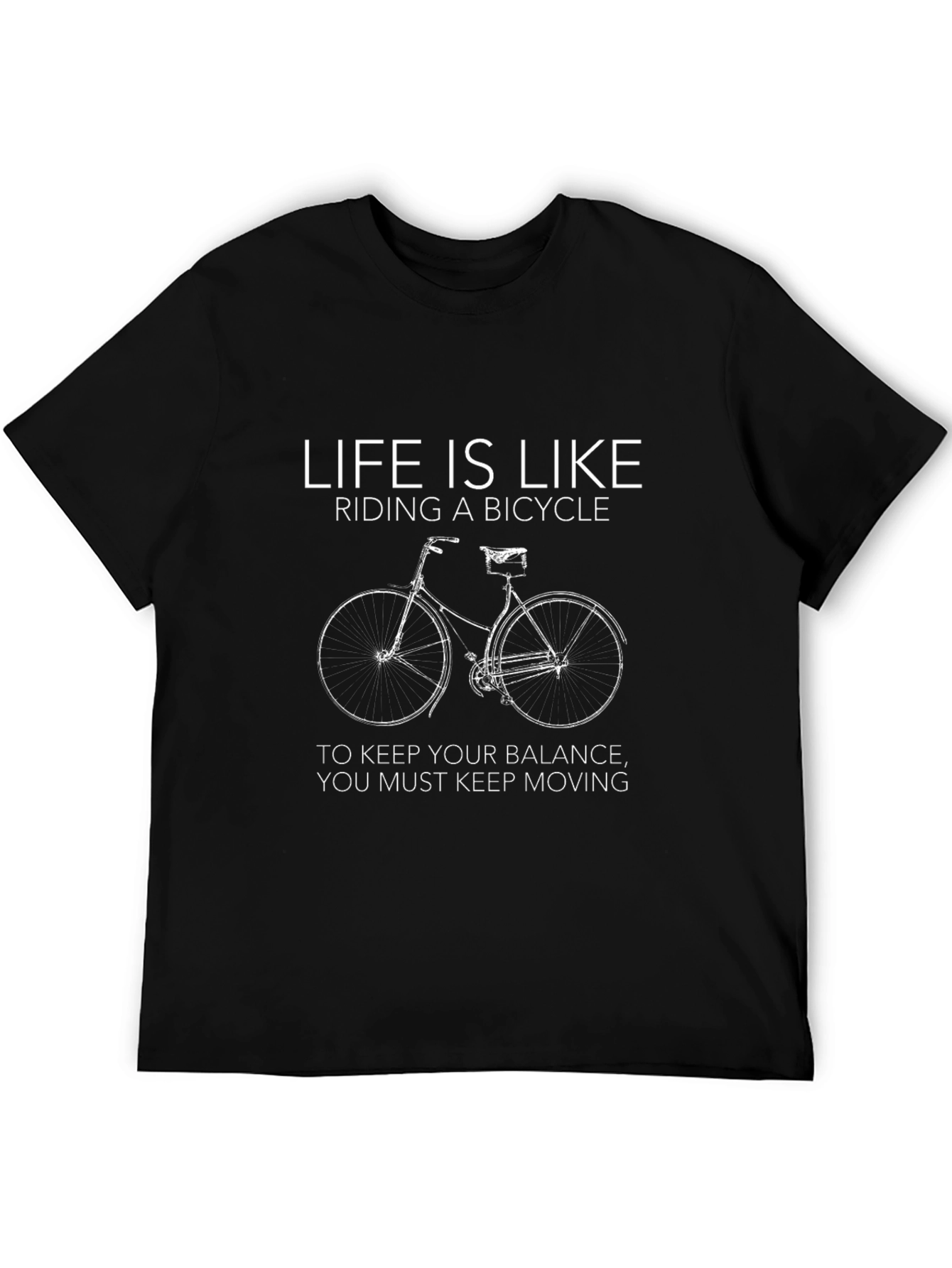 Life is Like Riding a Bicycle T-Shirt