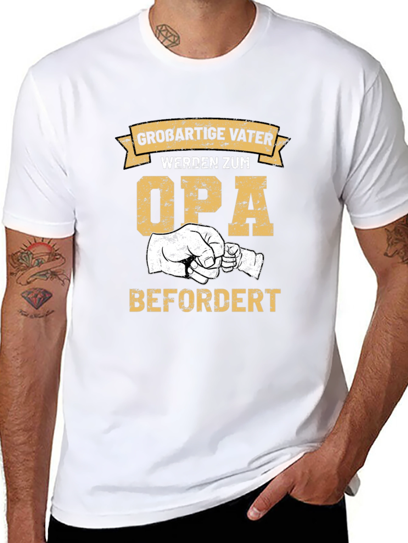 Großartige Vater Werden Zum Opa T-Shirt