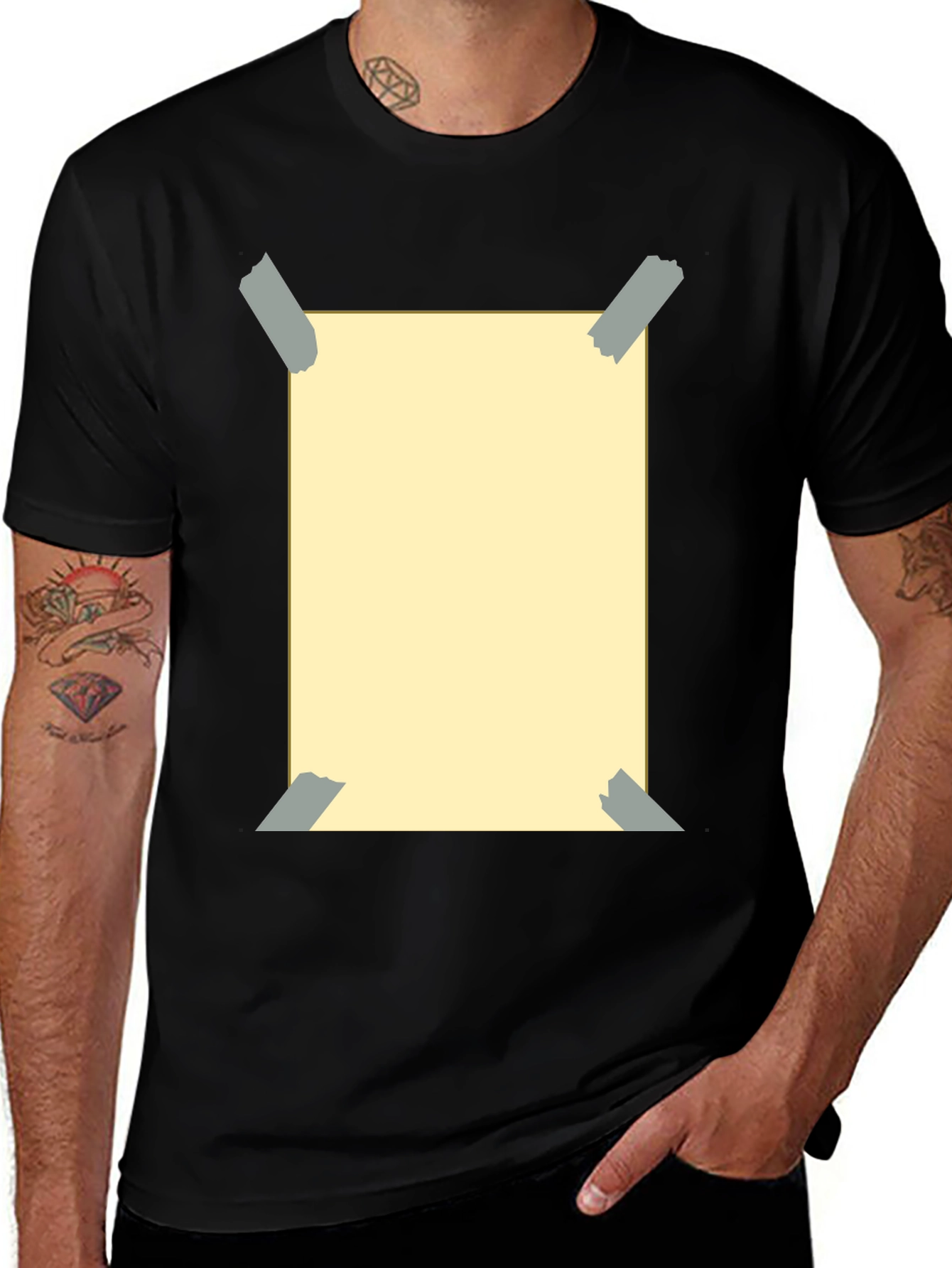 Statement Tee: Blank Canvas Black T-Shirt