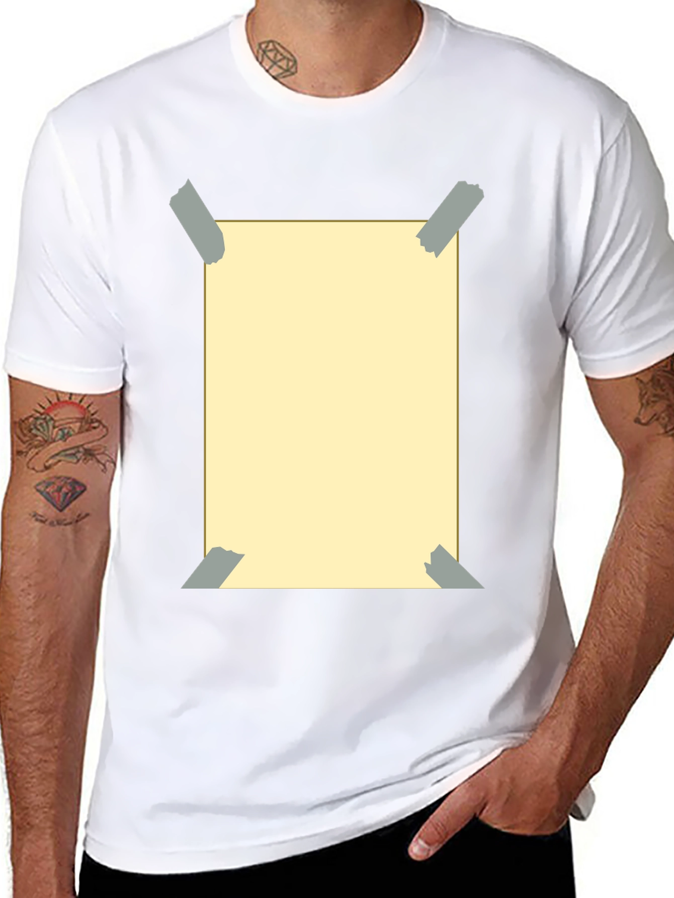 Statement Tee: Blank Canvas Black T-Shirt