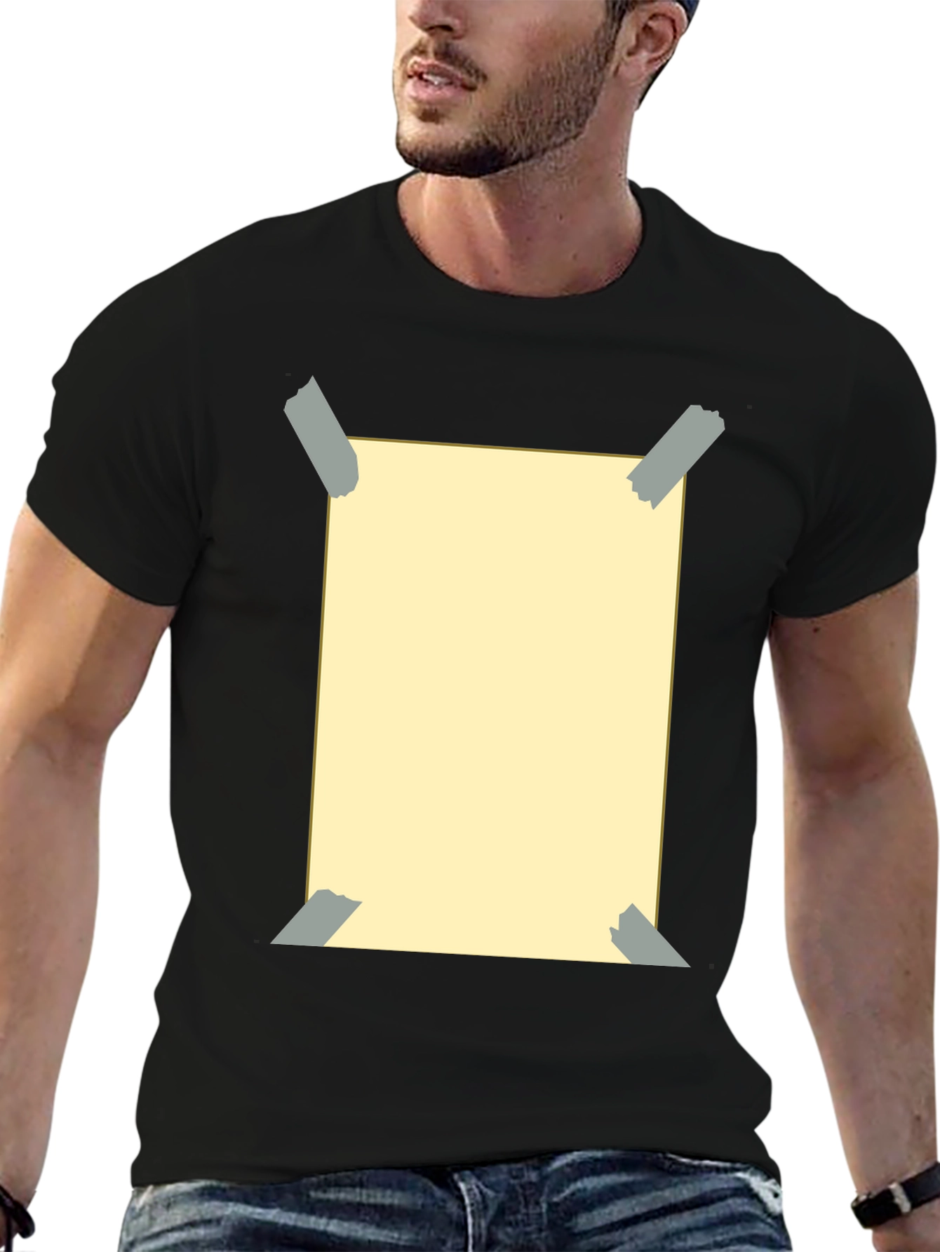 Statement Tee: Blank Canvas Black T-Shirt