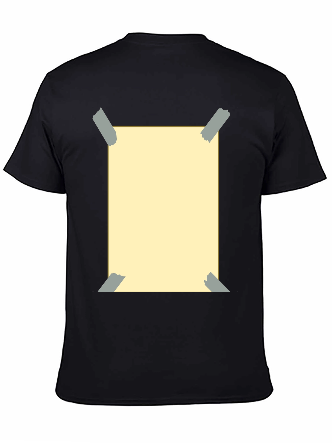 Statement Tee: Blank Canvas Black T-Shirt