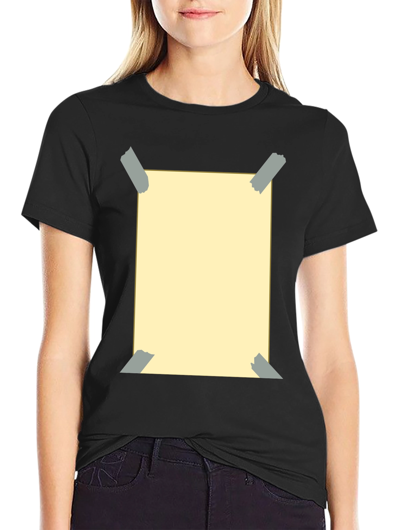 Statement Tee: Blank Canvas Black T-Shirt