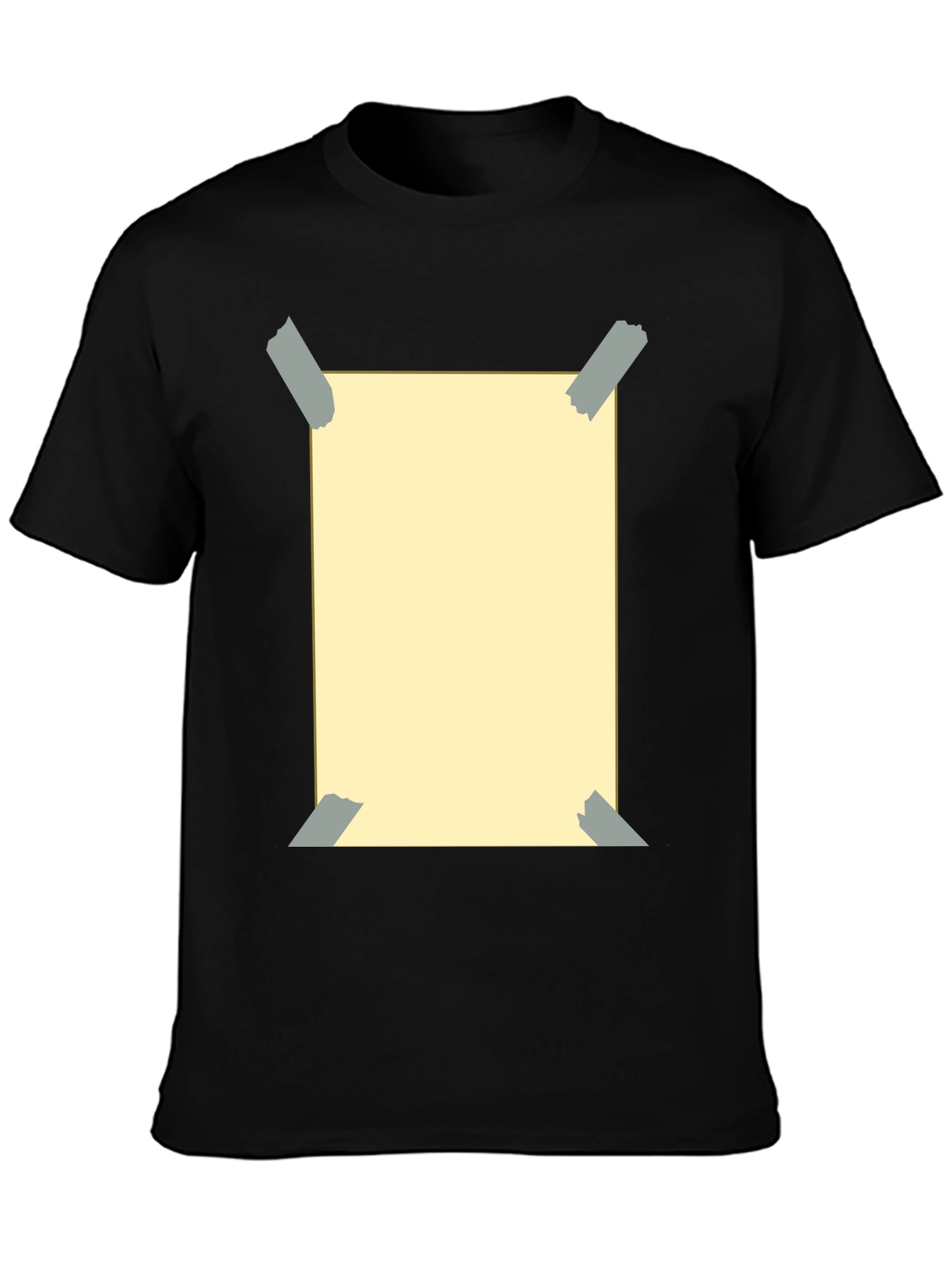 Statement Tee: Blank Canvas Black T-Shirt
