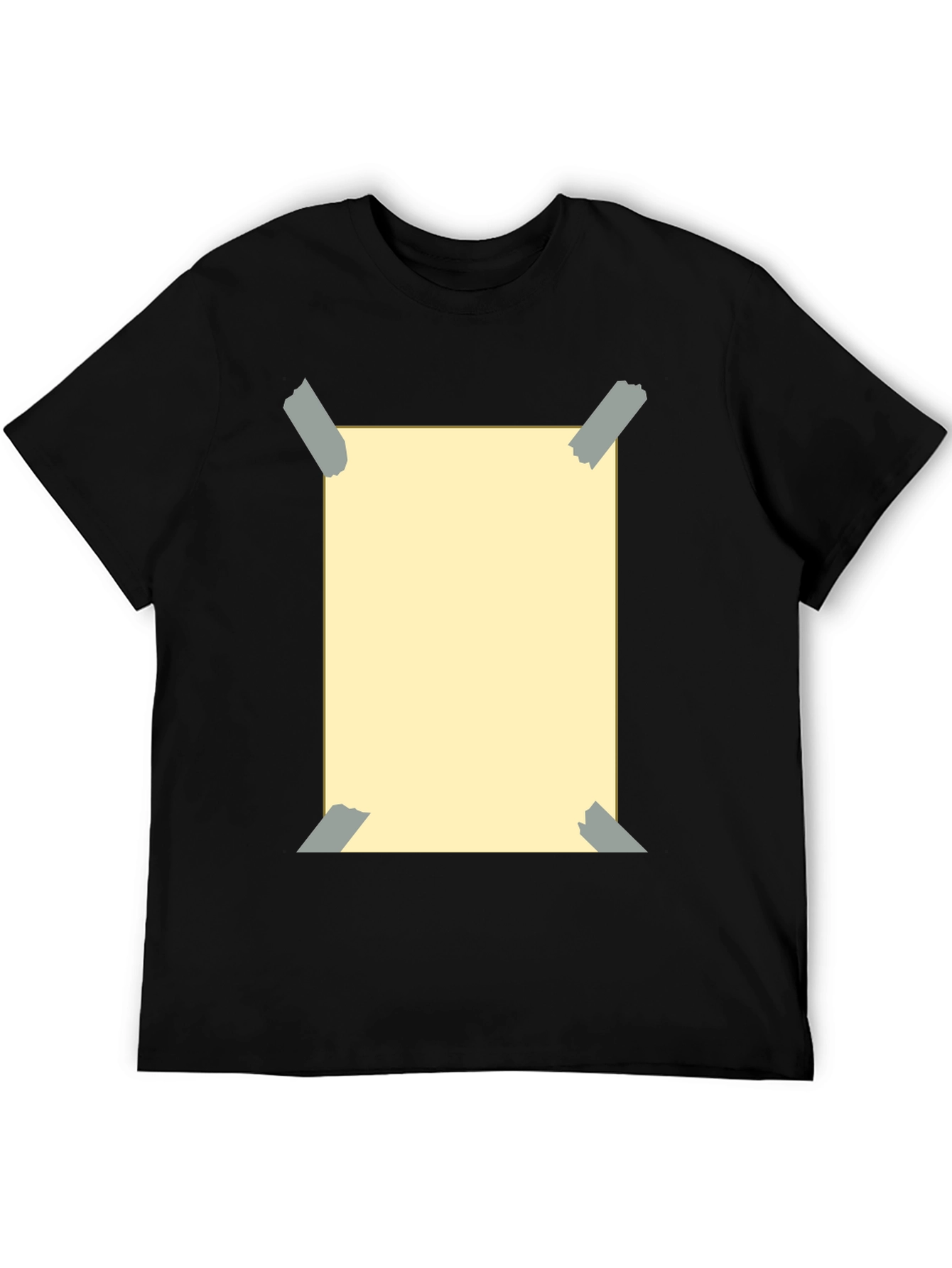 Statement Tee: Blank Canvas Black T-Shirt