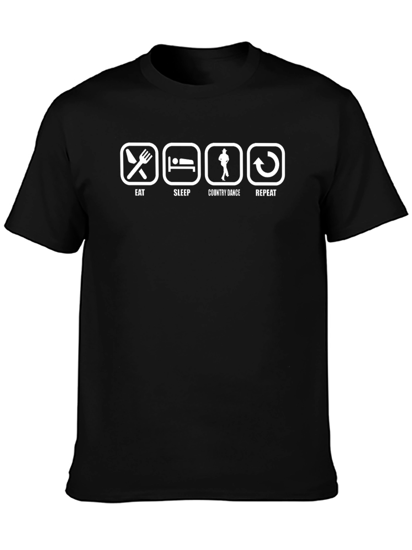 Eat Sleep Country Dance Repeat T-Shirt