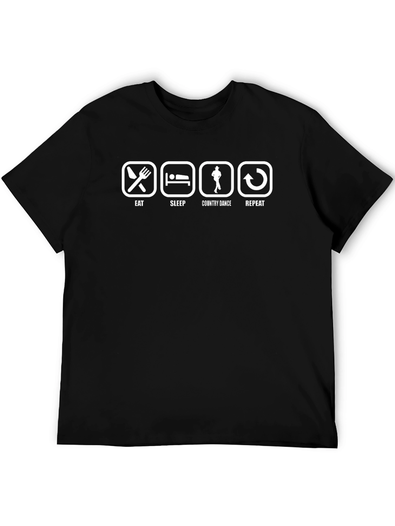 Eat Sleep Country Dance Repeat T-Shirt