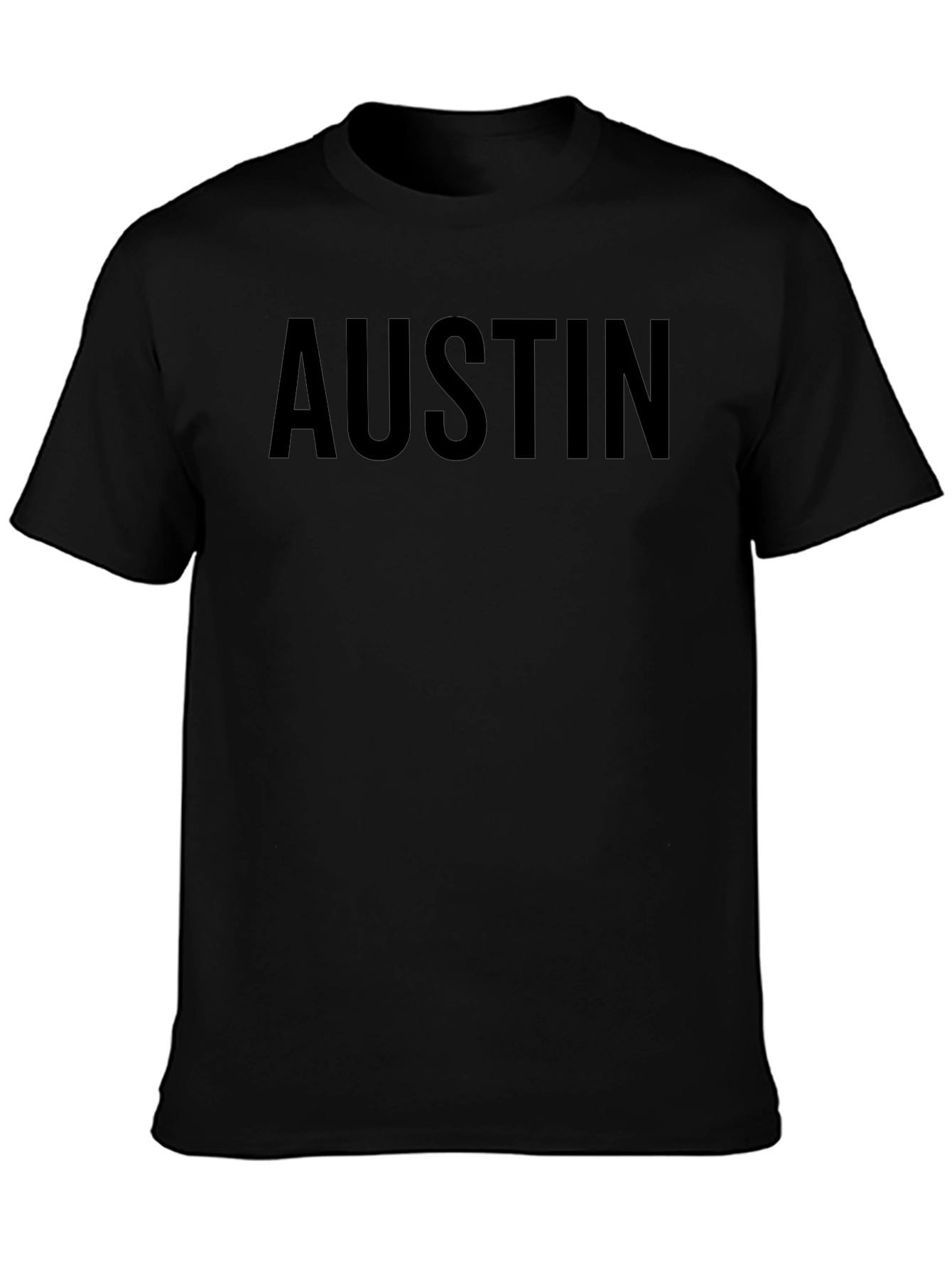 Austin Black Graphic Tee - Bold City Pride