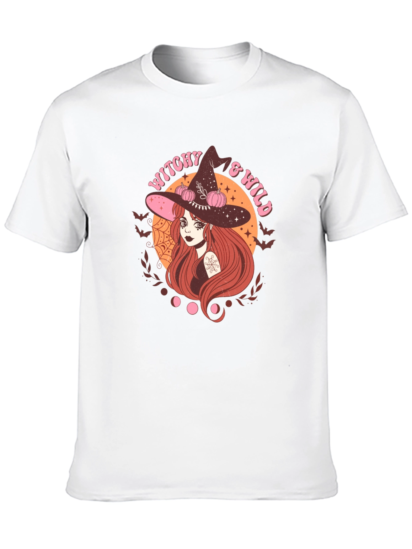 Witchy & Wild Graphic Tee - Halloween T-Shirt