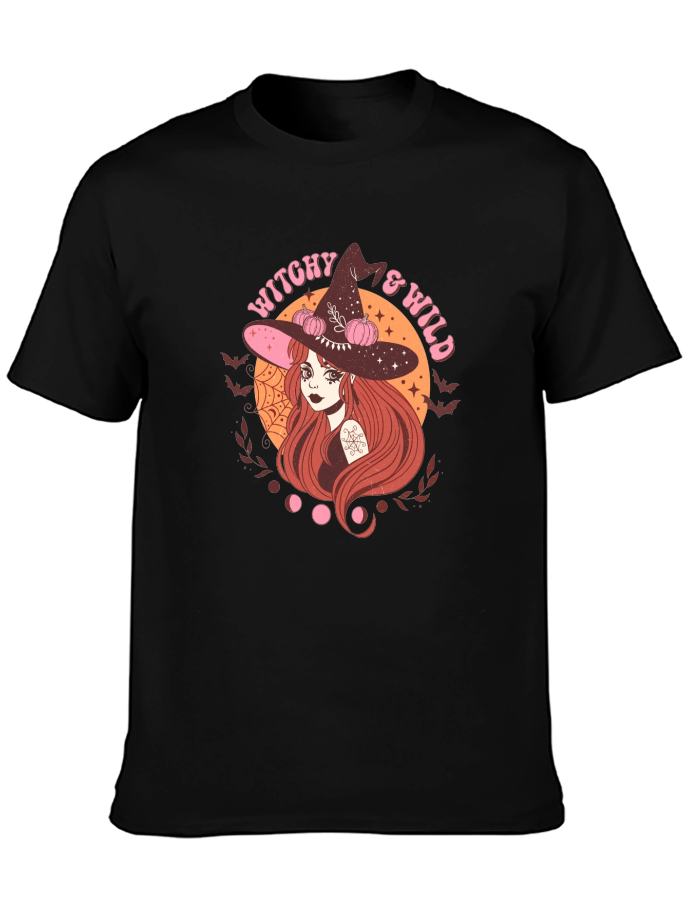 Witchy & Wild Graphic Tee - Halloween T-Shirt