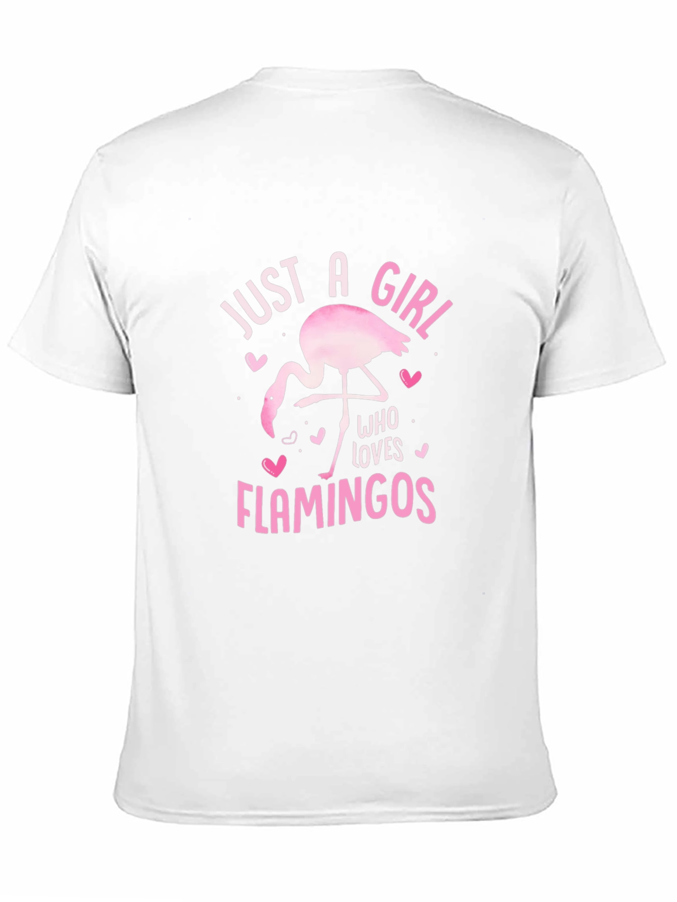 Just A Girl Who Loves Flamingos T-Shirt