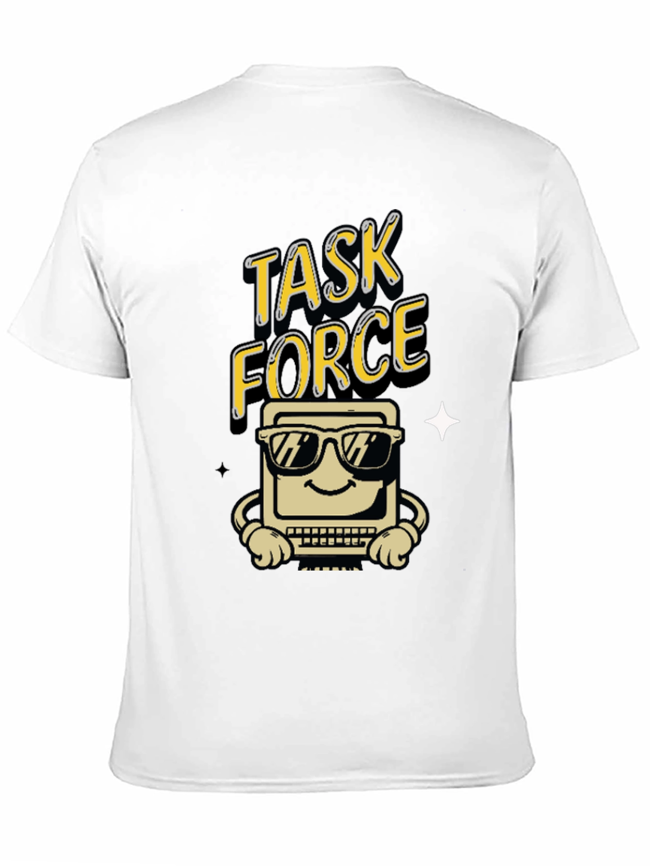 Task Force Computer Graphic Tee - Black