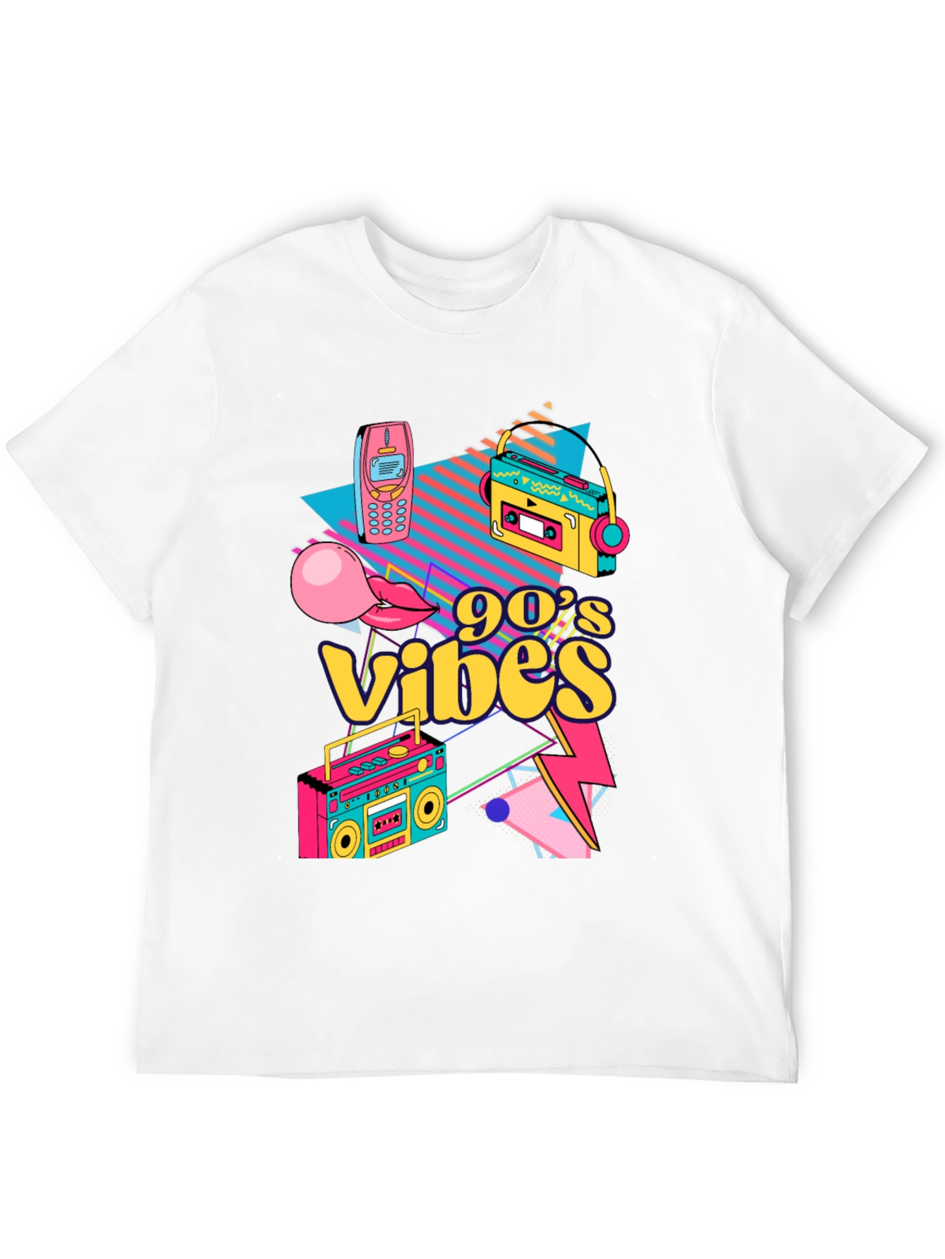 90s Vibes Graphic Tee - Retro Style T-Shirt