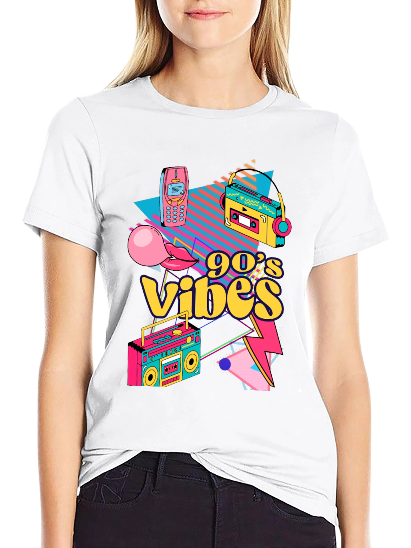 90s Vibes Graphic Tee - Retro Style T-Shirt