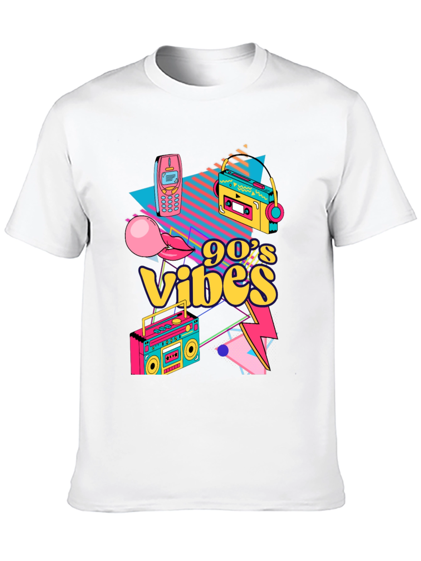 90s Vibes Graphic Tee - Retro Style T-Shirt