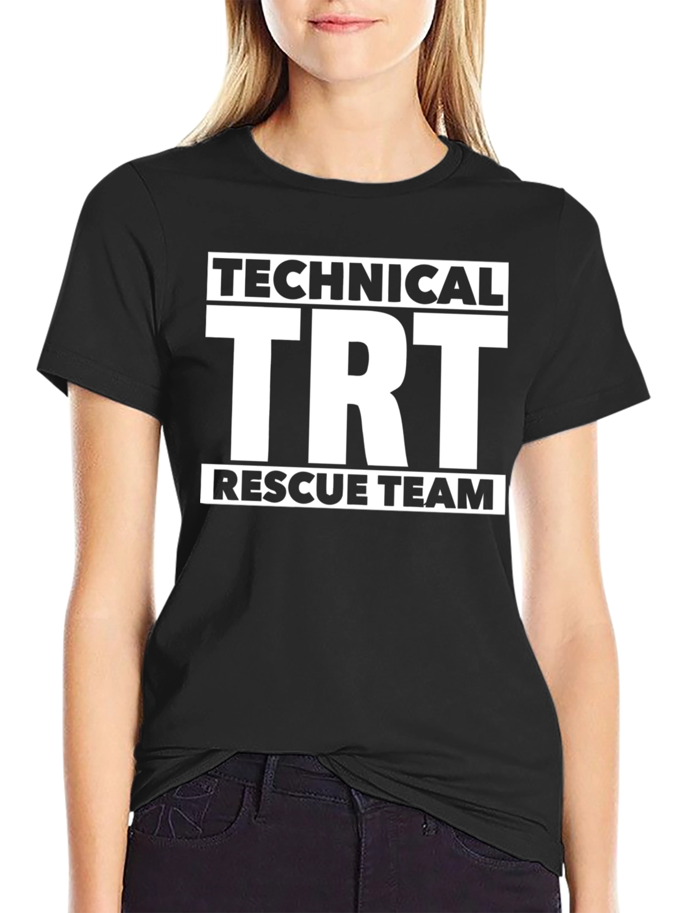 Technical Rescue Team T-Shirt - Black
