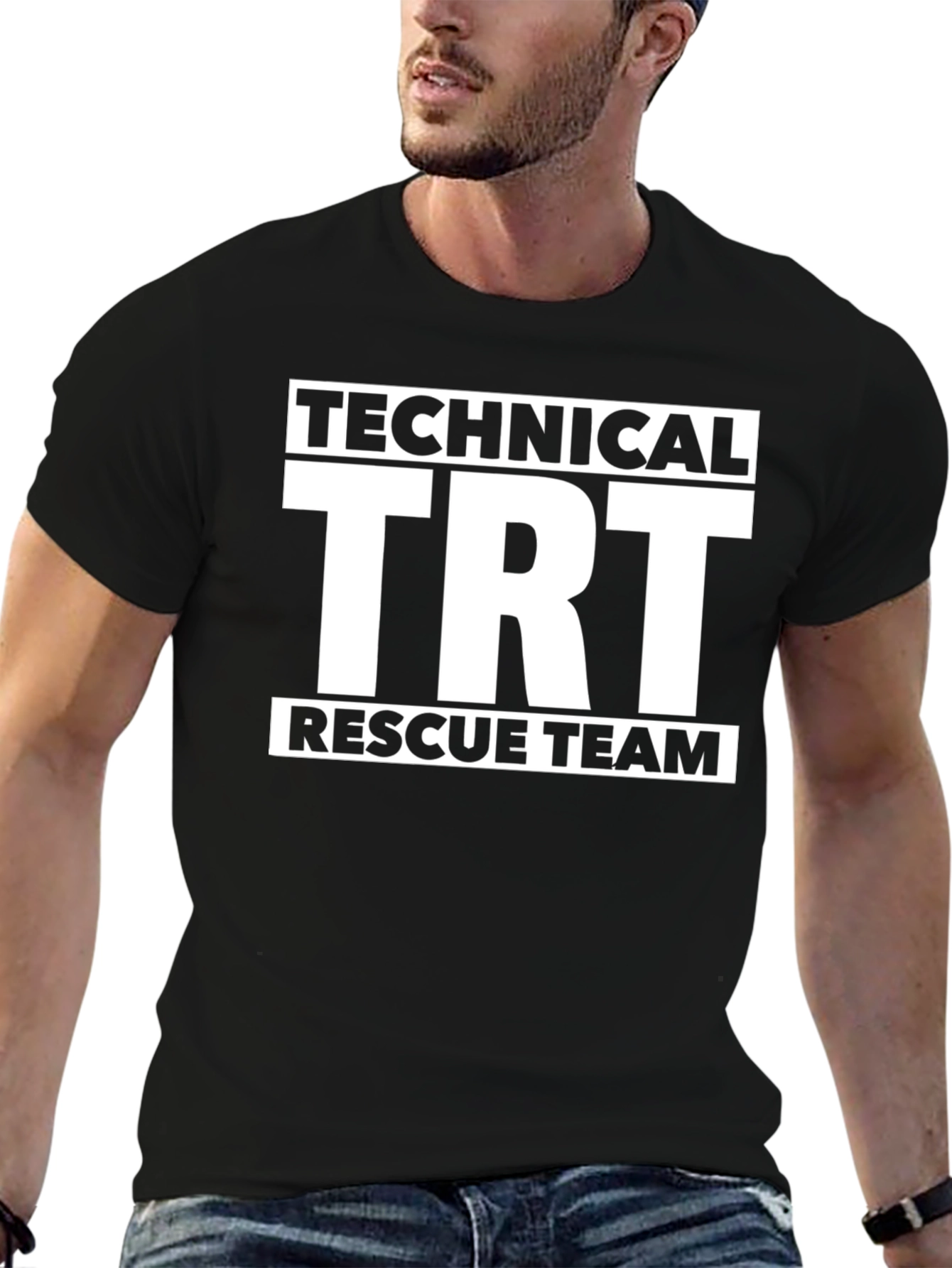 Technical Rescue Team T-Shirt - Black