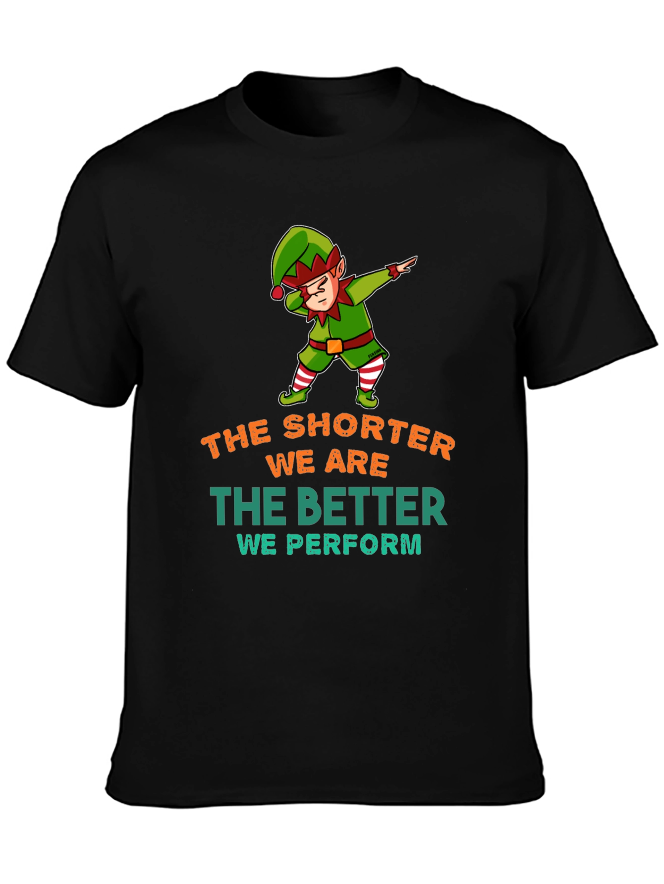 Funny Christmas Elf Dab T-Shirt