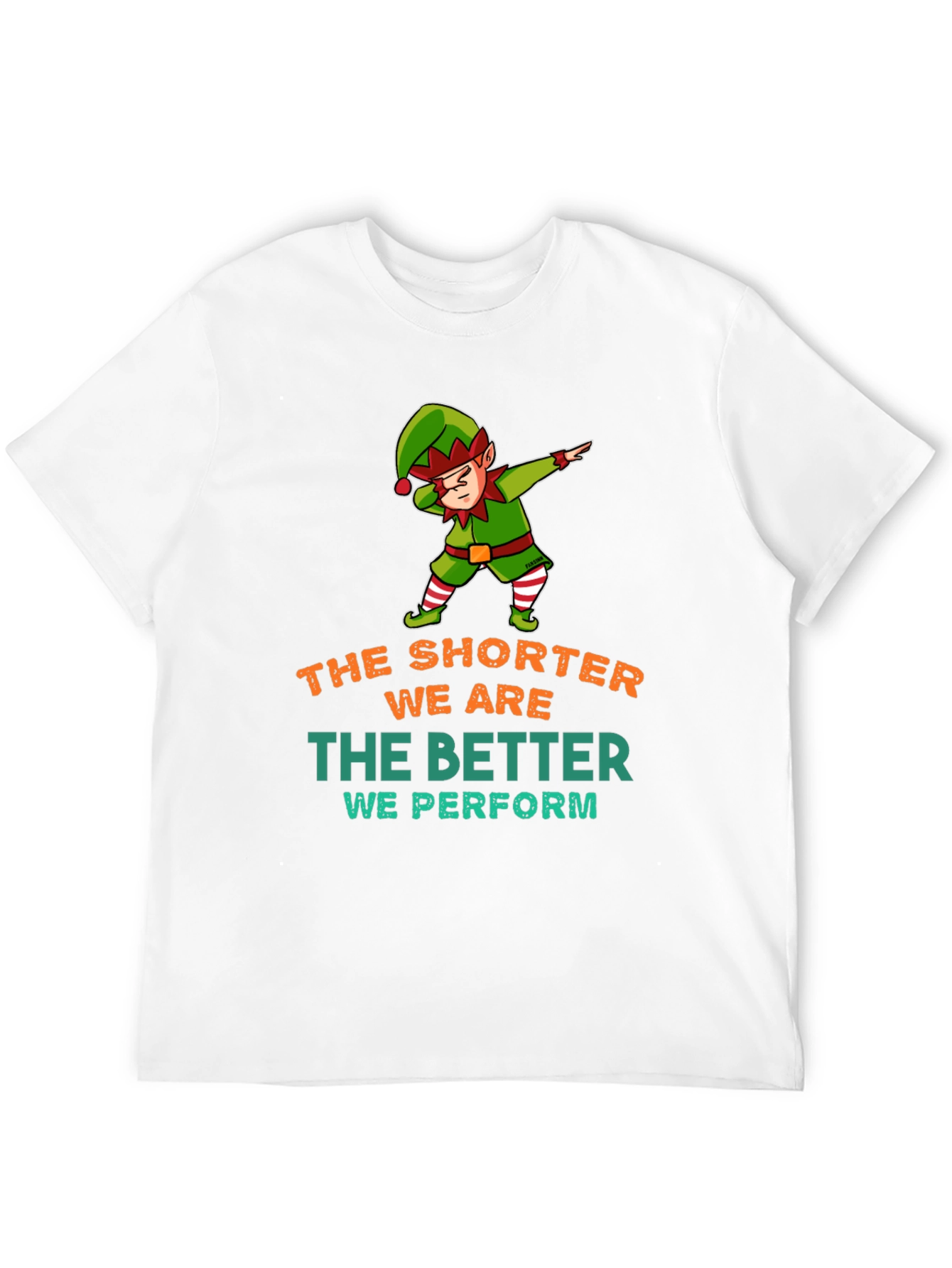 Funny Christmas Elf Dab T-Shirt