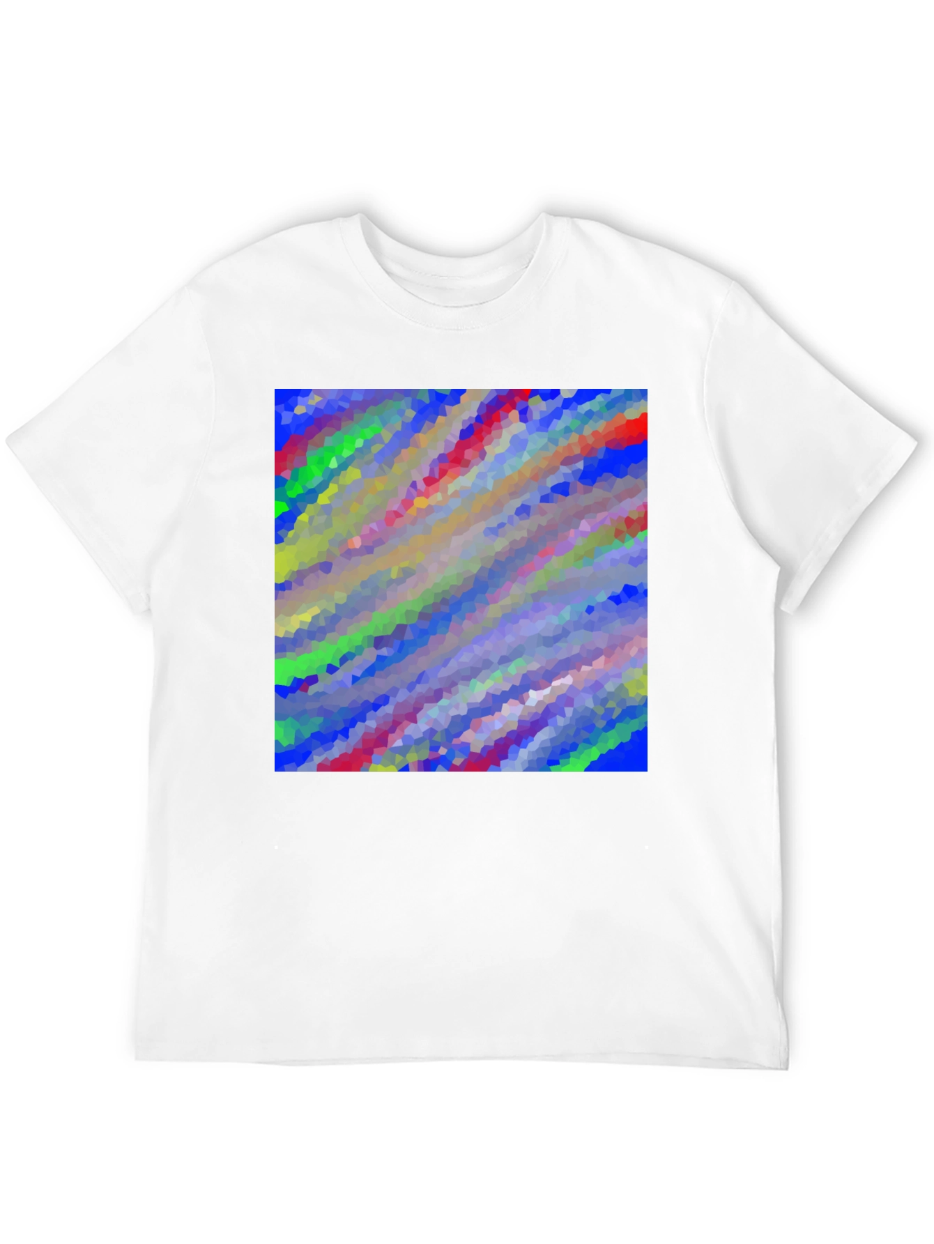 Abstract Art Graphic Tee - Modern Black T-Shirt