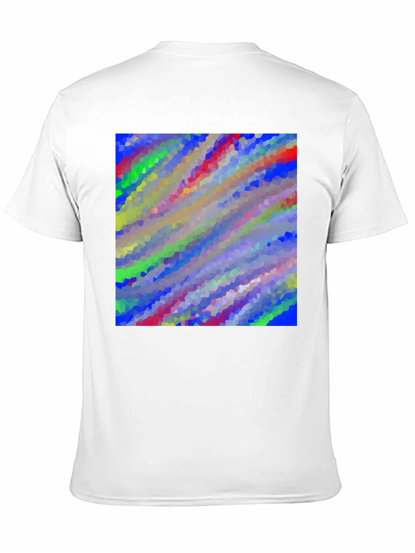 Abstract Art Graphic Tee - Modern Black T-Shirt