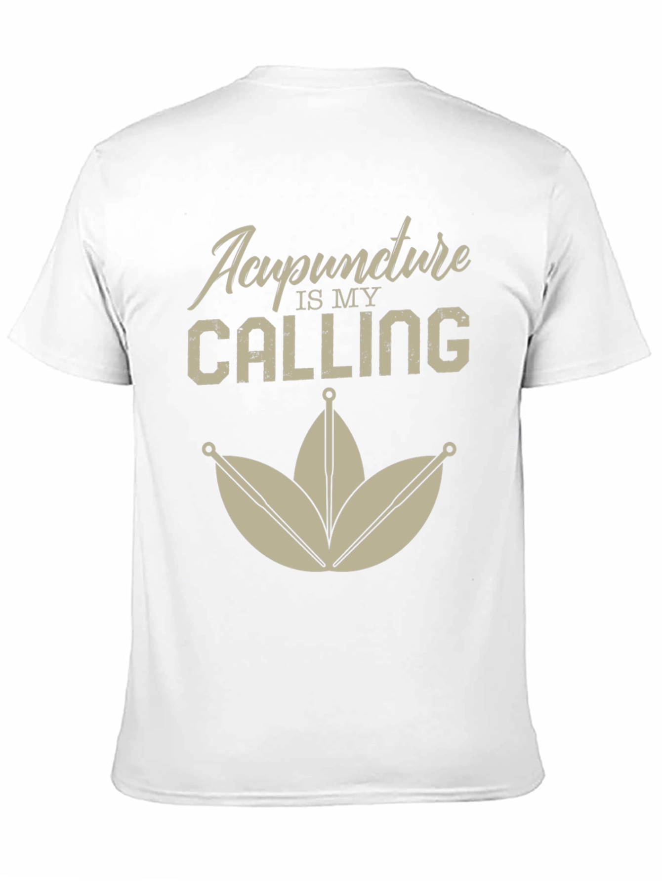 Acupuncture is My Calling Black T-Shirt