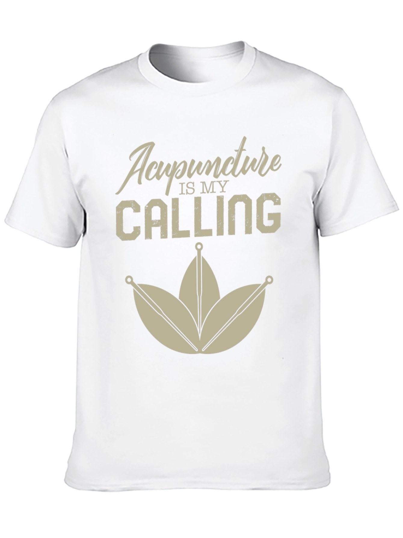 Acupuncture is My Calling Black T-Shirt