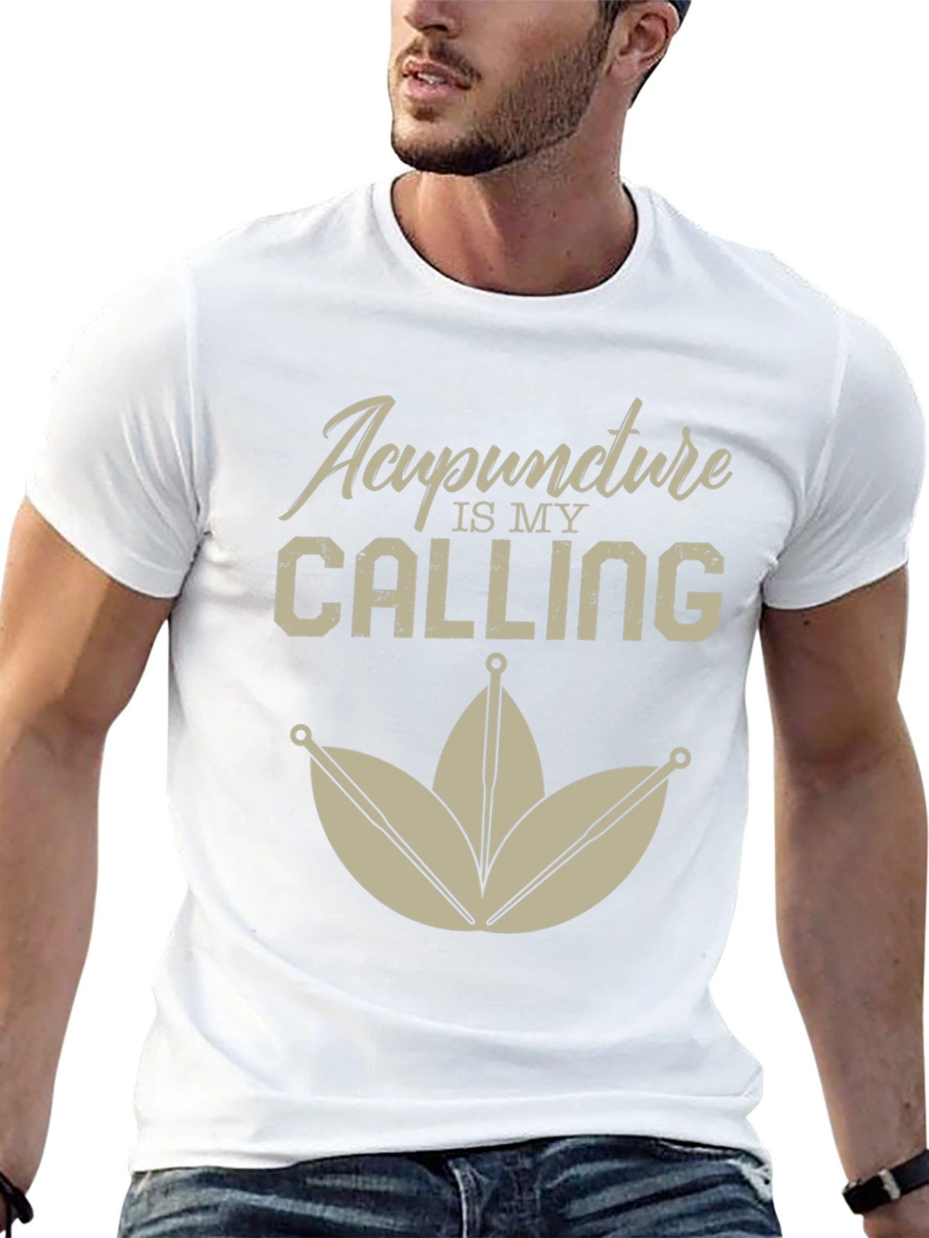 Acupuncture is My Calling Black T-Shirt