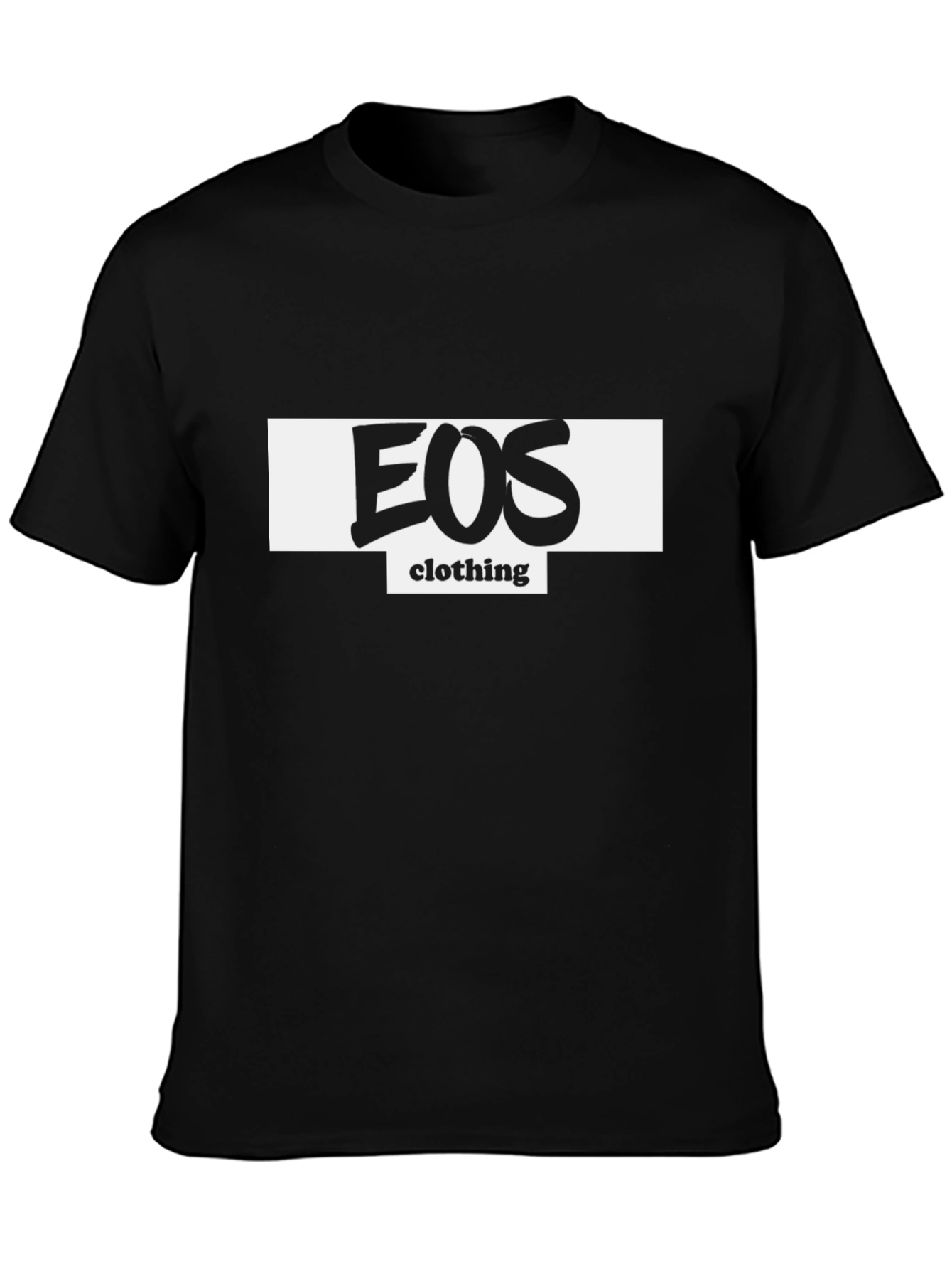 EOS Clothing Black Graphic Tee