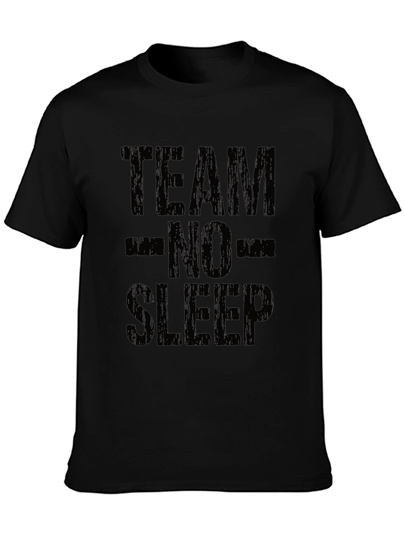 Team No Sleep Graphic T-Shirt - Black