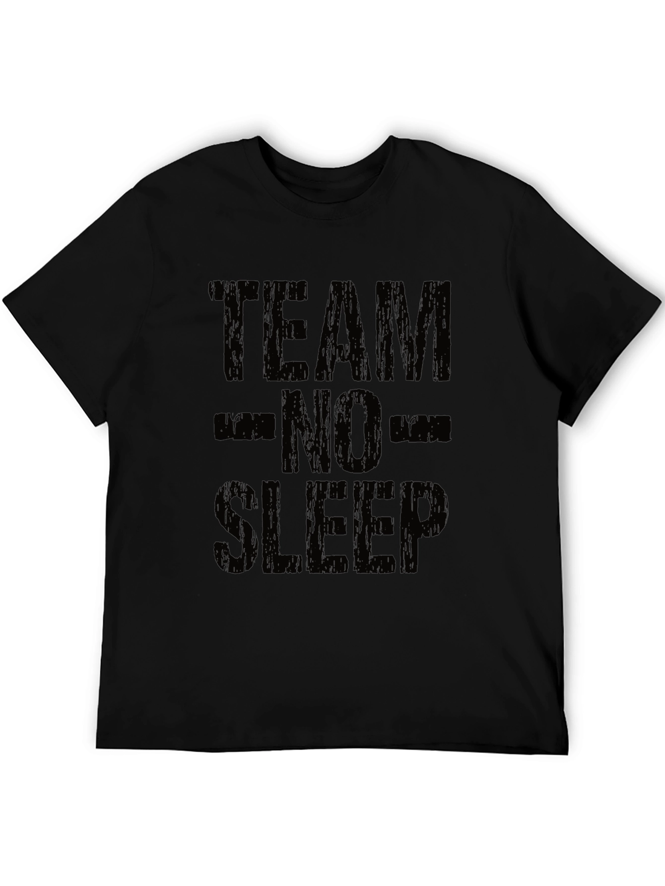 Team No Sleep Graphic T-Shirt - Black