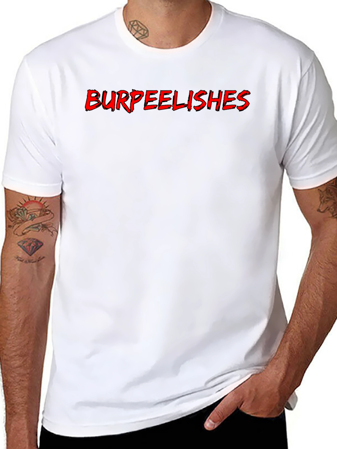 Burpeelishes Graphic Tee - Black