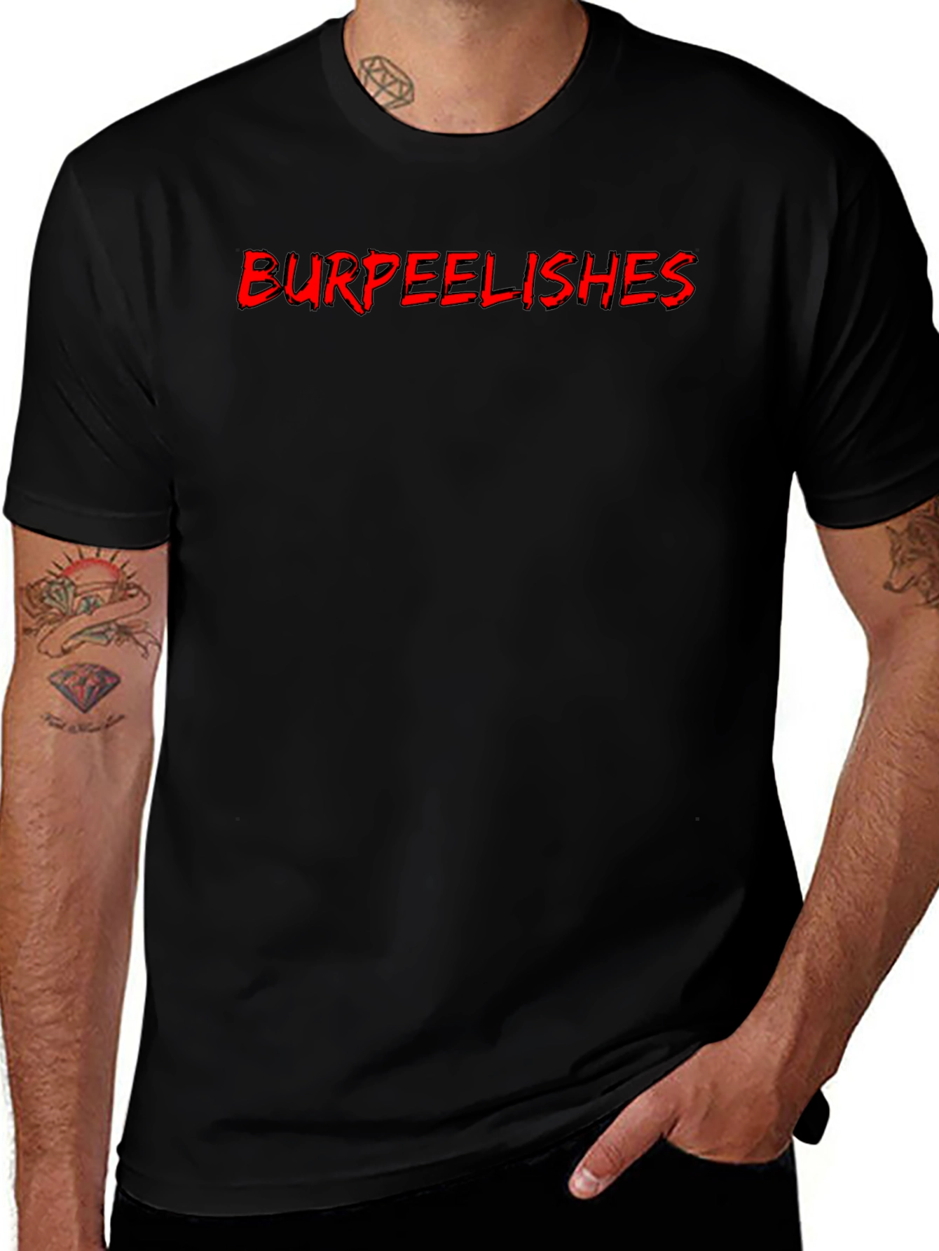 Burpeelishes Graphic Tee - Black