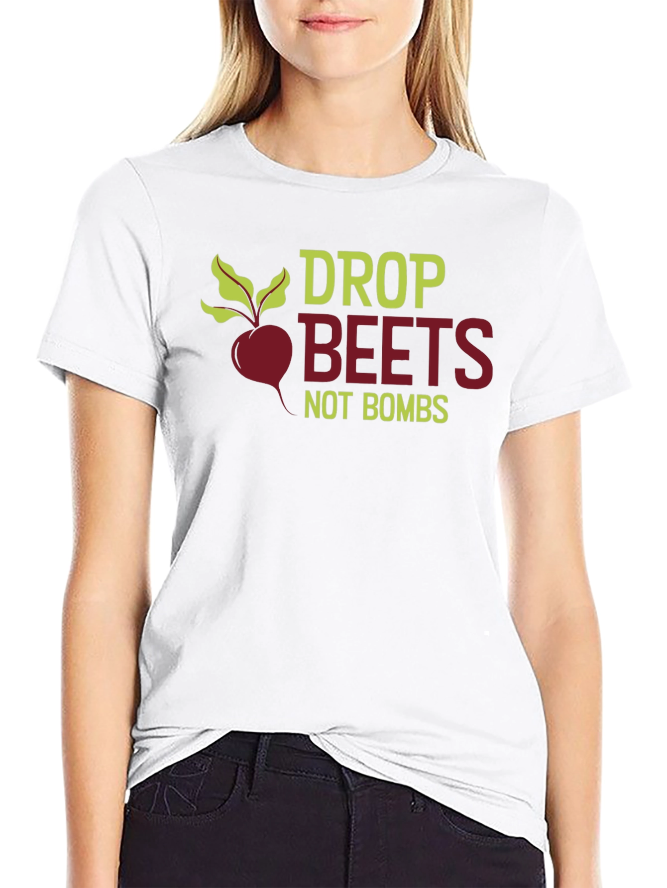 Drop Beets Not Bombs Graphic T-Shirt