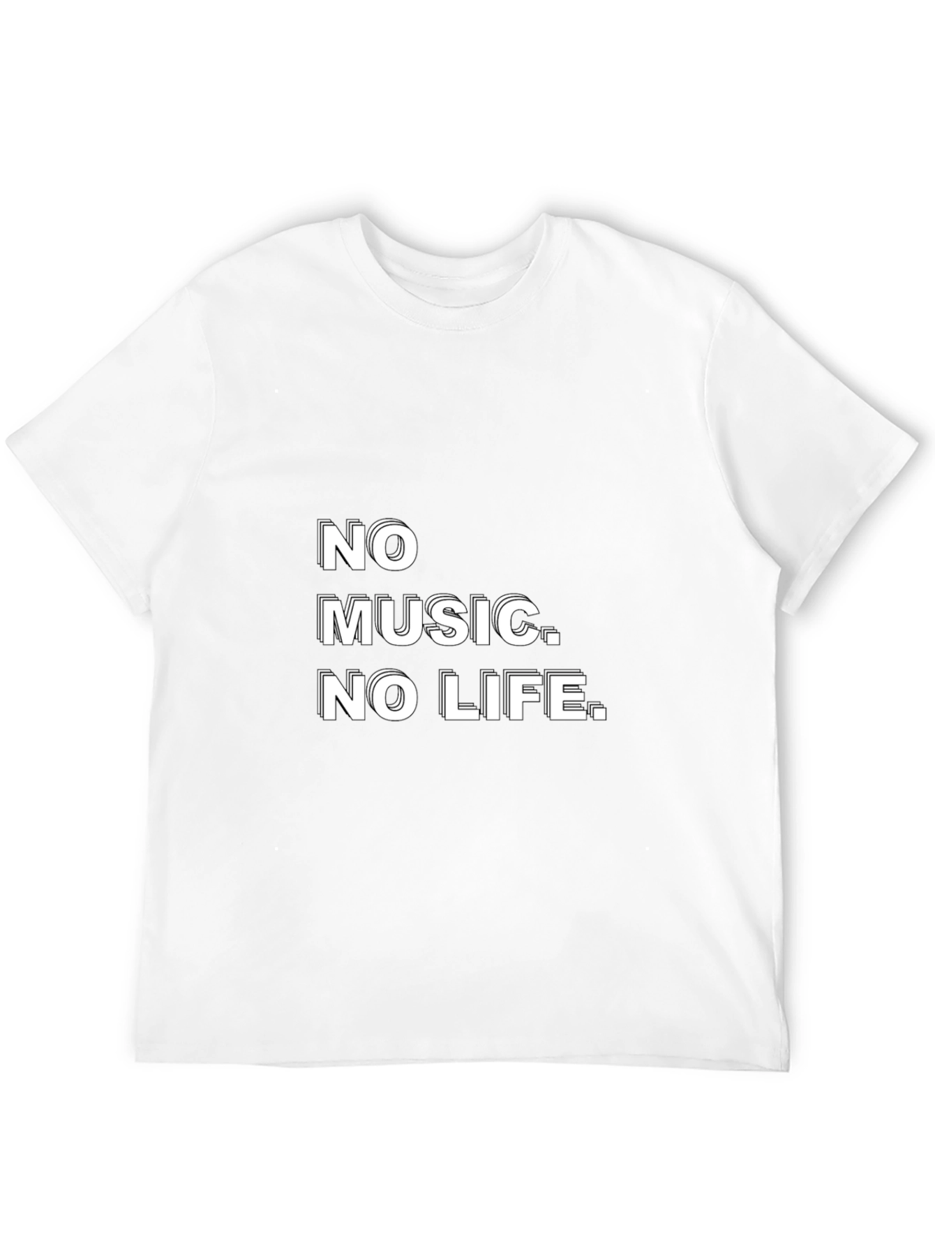 No Music No Life Graphic Tee