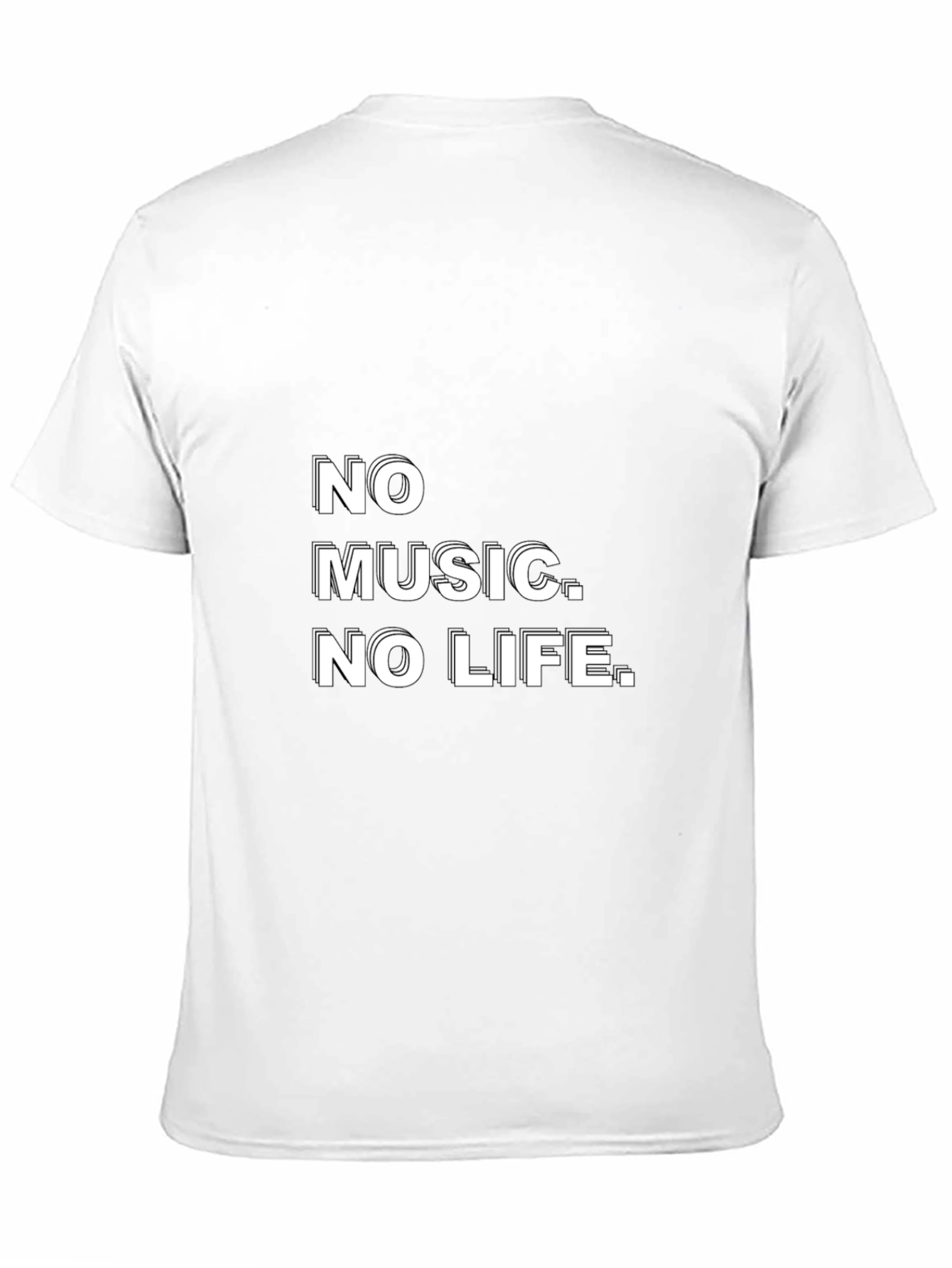 No Music No Life Graphic Tee